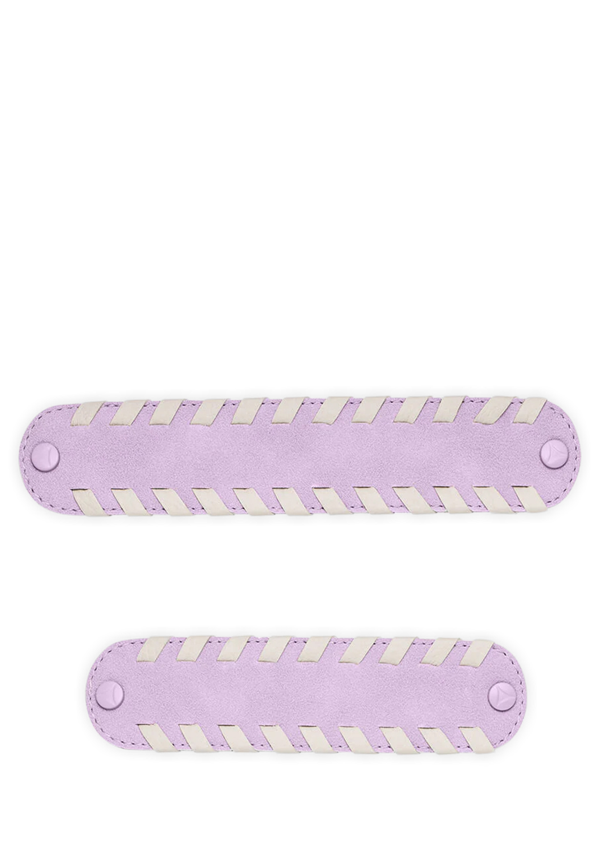Frontalansicht auf neutralem Hintergrund des Produktes Stitching in der Farbe Pastel Lilac