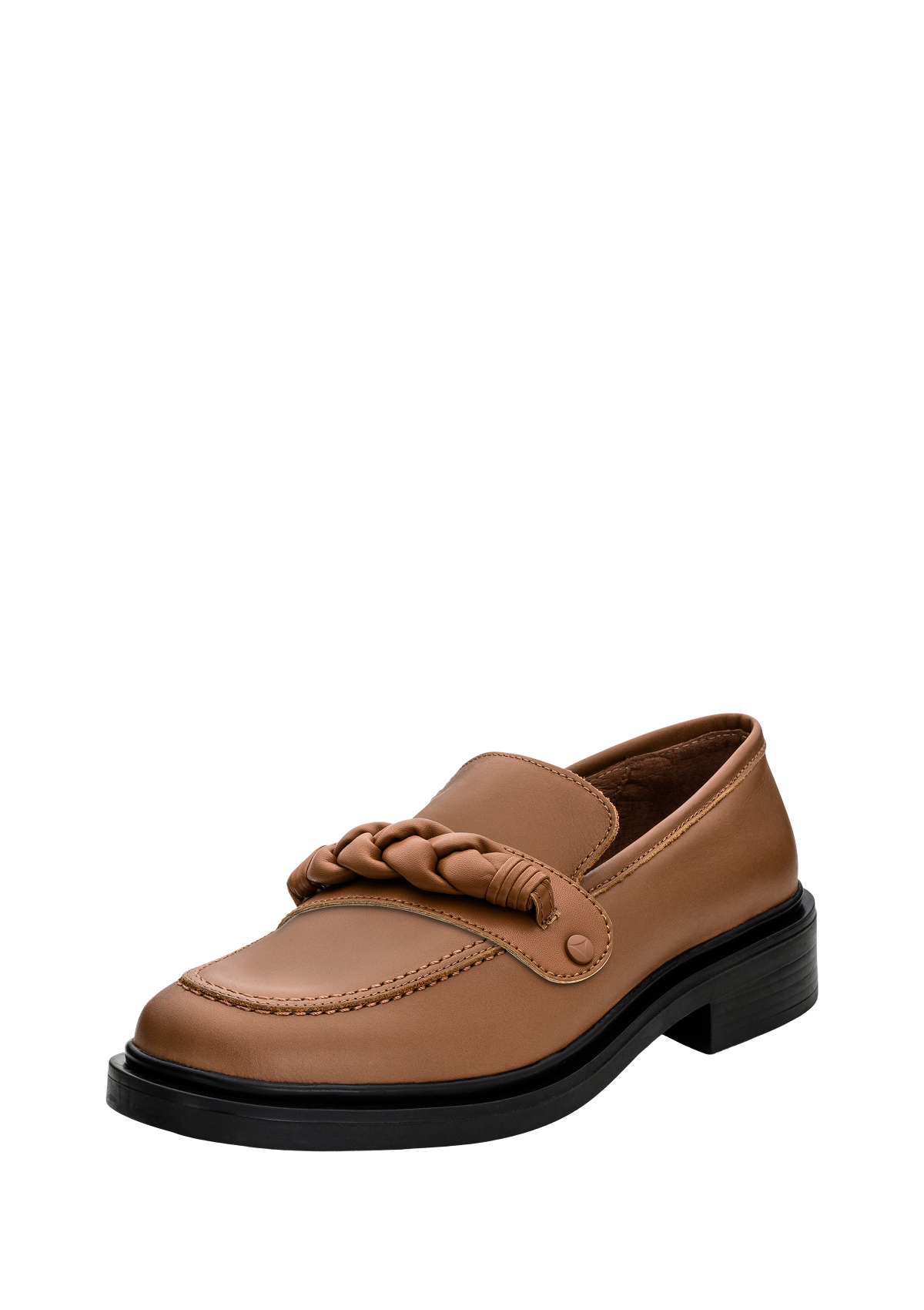 Braided - Classic Loafer Cognac