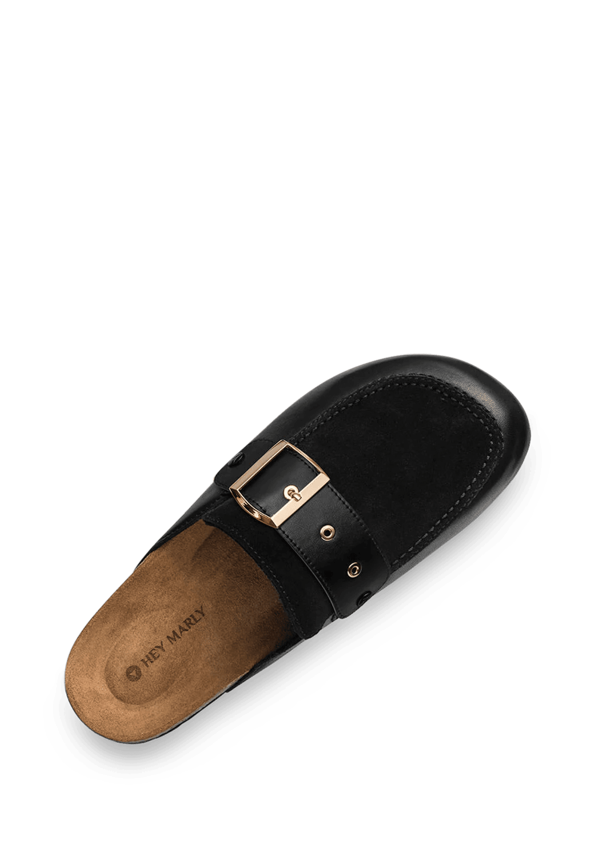 Seitenansicht auf neutralem Hintergrund des Produktes Urban Classic in der Farbe Cloafer Black