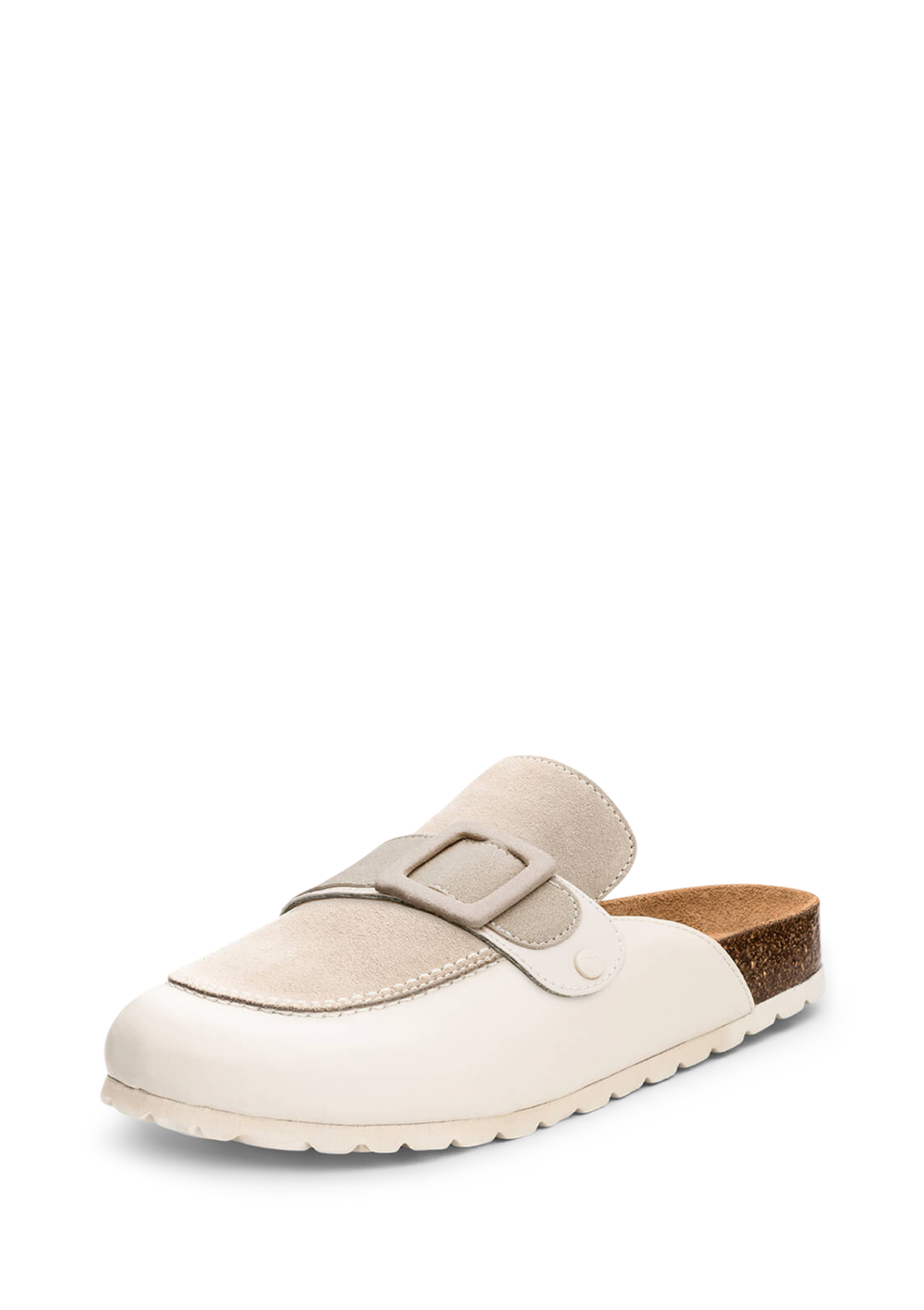 Frontalansicht auf neutralem Hintergrund des Produktes Comfy Classic in der Farbe Crema