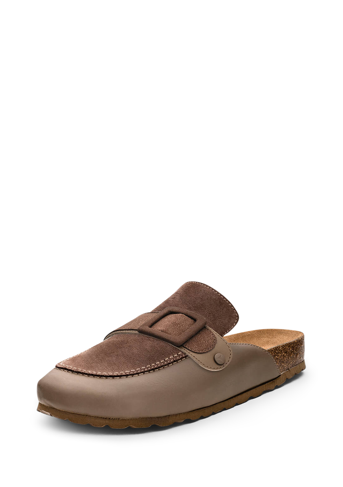 Frontalansicht auf neutralem Hintergrund des Produktes Comfy Classic in der Farbe Mocha