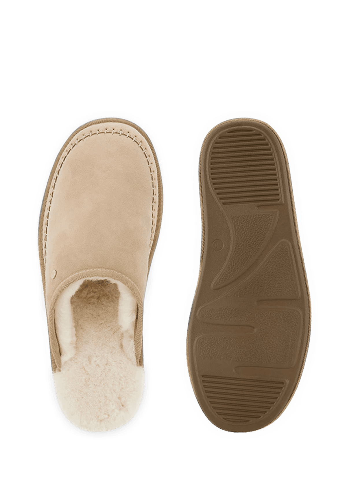 Produktabbildung auf neutralem Hintergrund des Produktes Slipper Comfy in der Farbe Sand