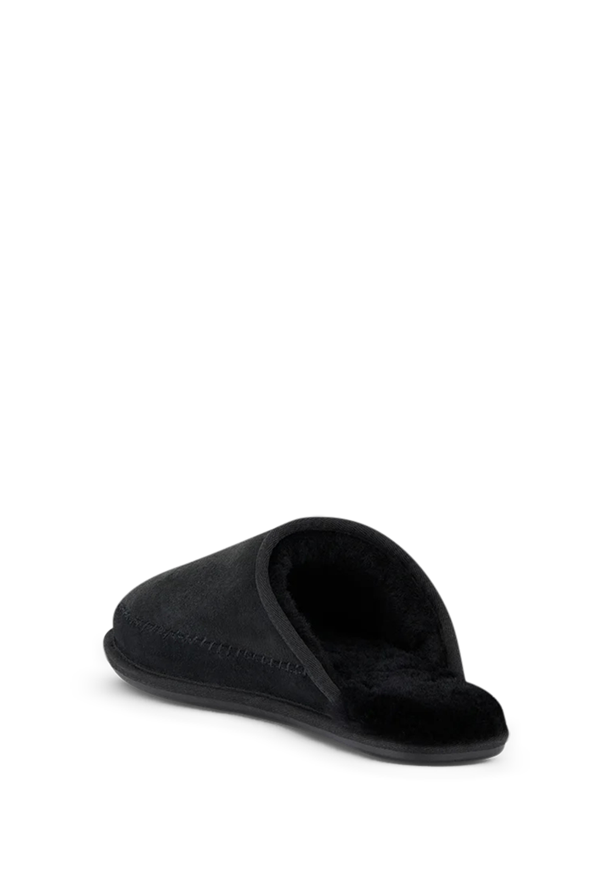 Produktabbildung auf neutralem Hintergrund des Produktes Slipper Comfy in der Farbe Black