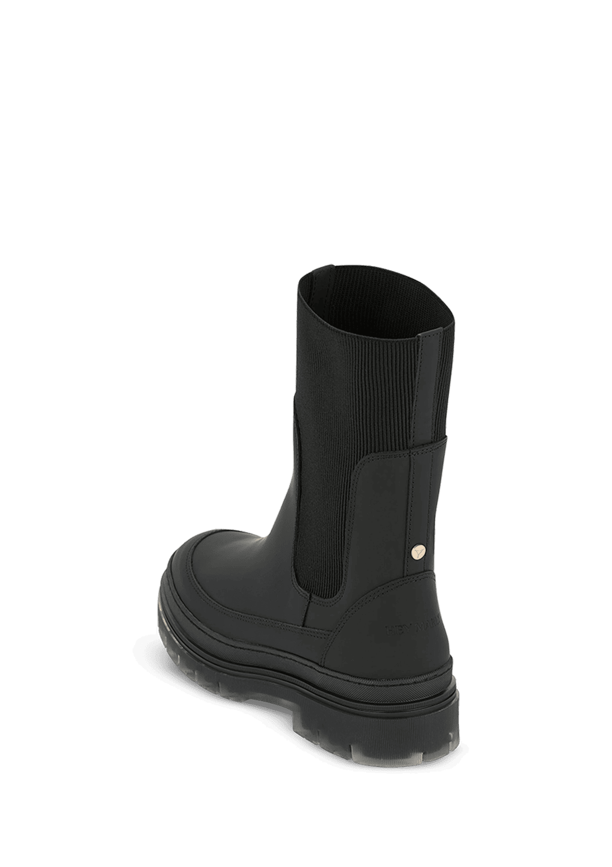 Frontalansicht auf neutralem Hintergrund des Produktes Easy Step in der Farbe Black
