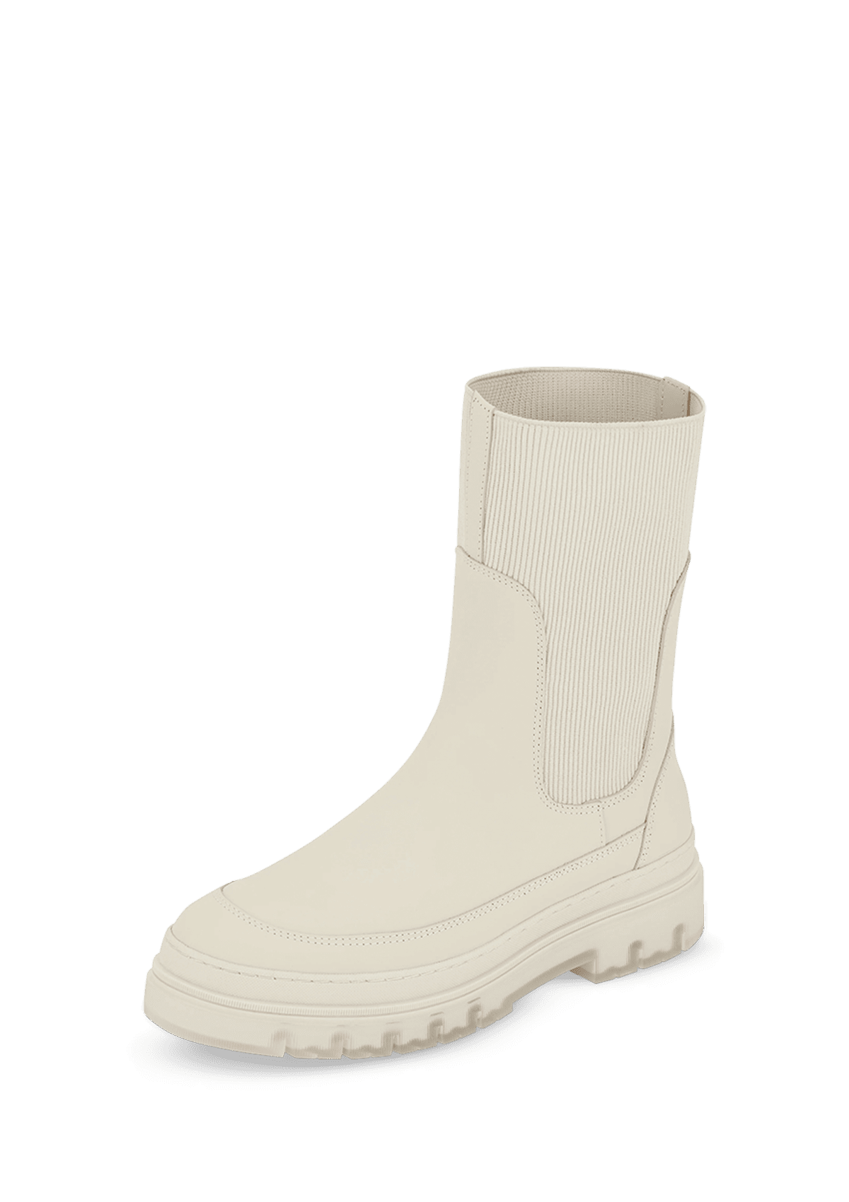 Frontalansicht auf neutralem Hintergrund des Produktes Easy Step in der Farbe Crema