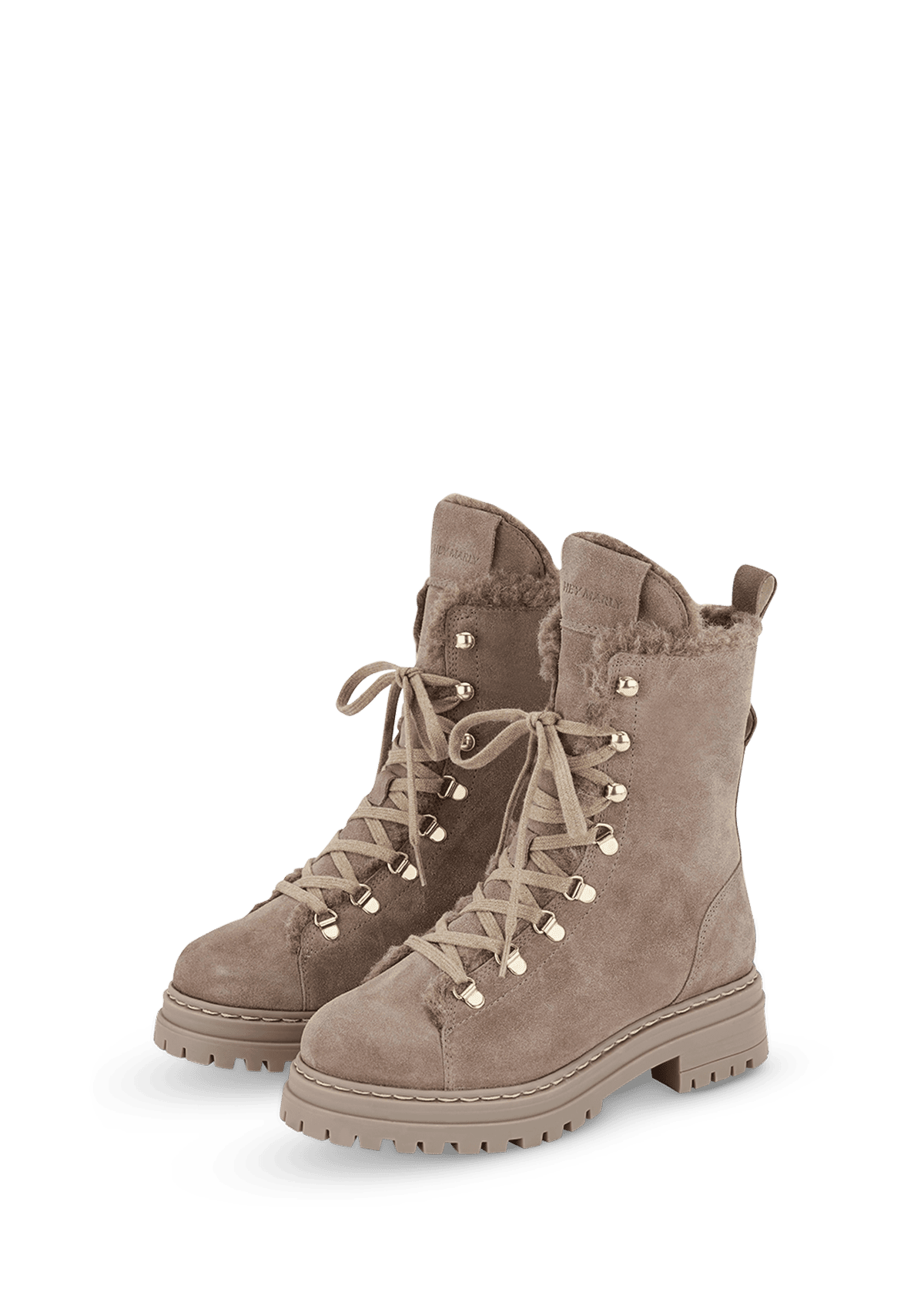 Produktabbildung auf neutralem Hintergrund des Produktes Cozy Chunky Rock in der Farbe Mocha