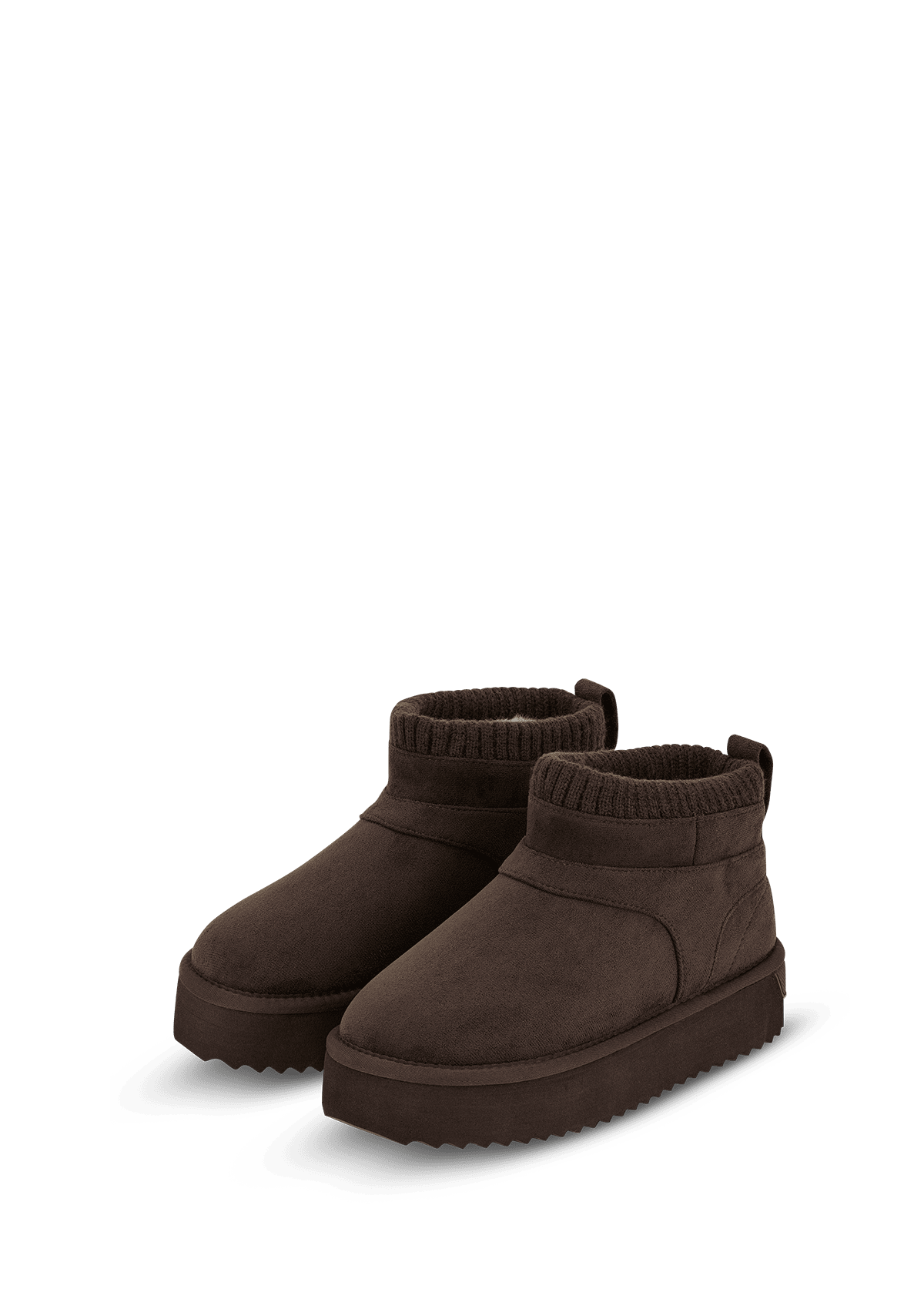 Produktabbildung auf neutralem Hintergrund des Produktes Cozy Mid in der Farbe Coffee