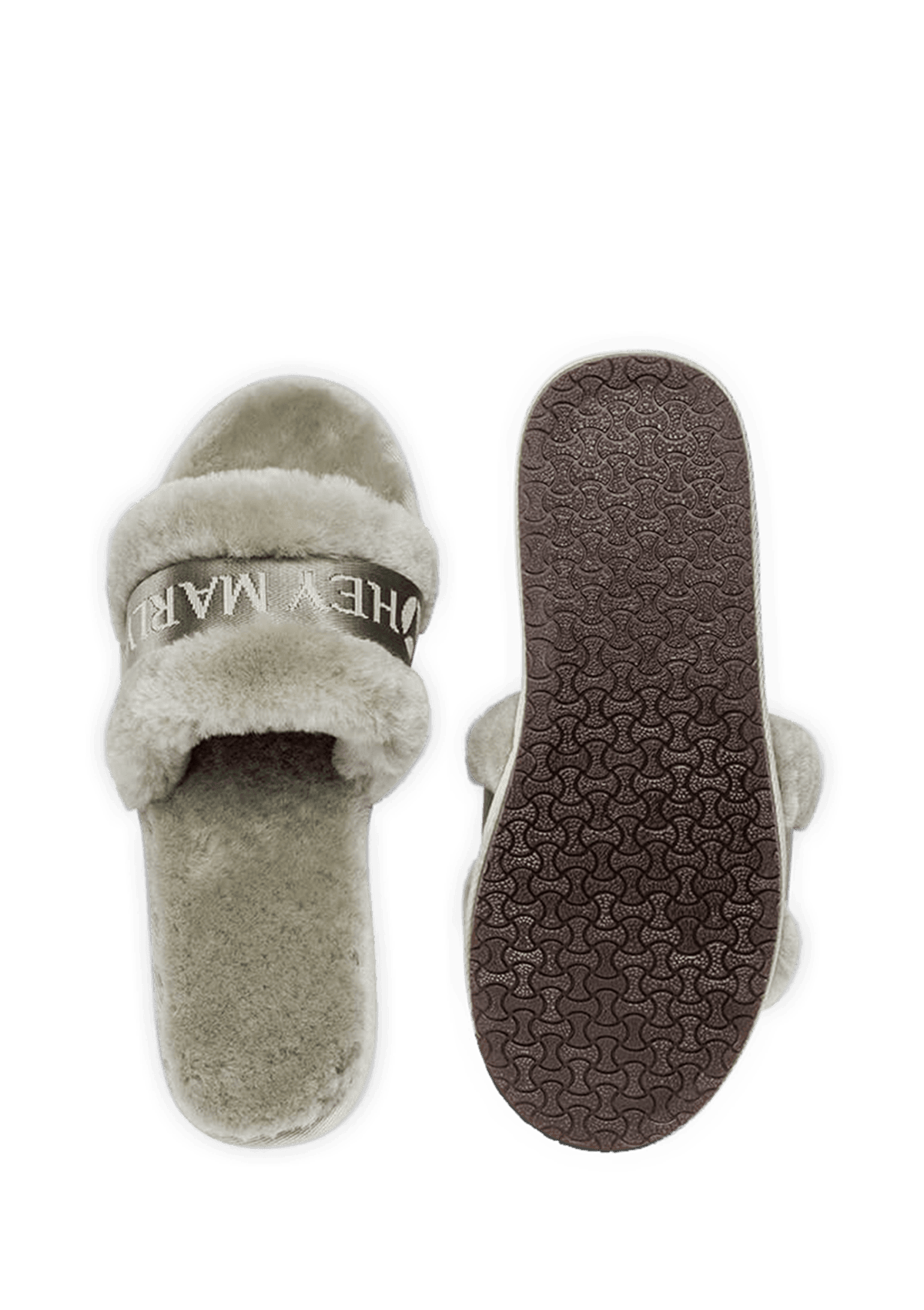 Produktabbildung auf neutralem Hintergrund des Produktes Slipper Signature in der Farbe Desert Sage
