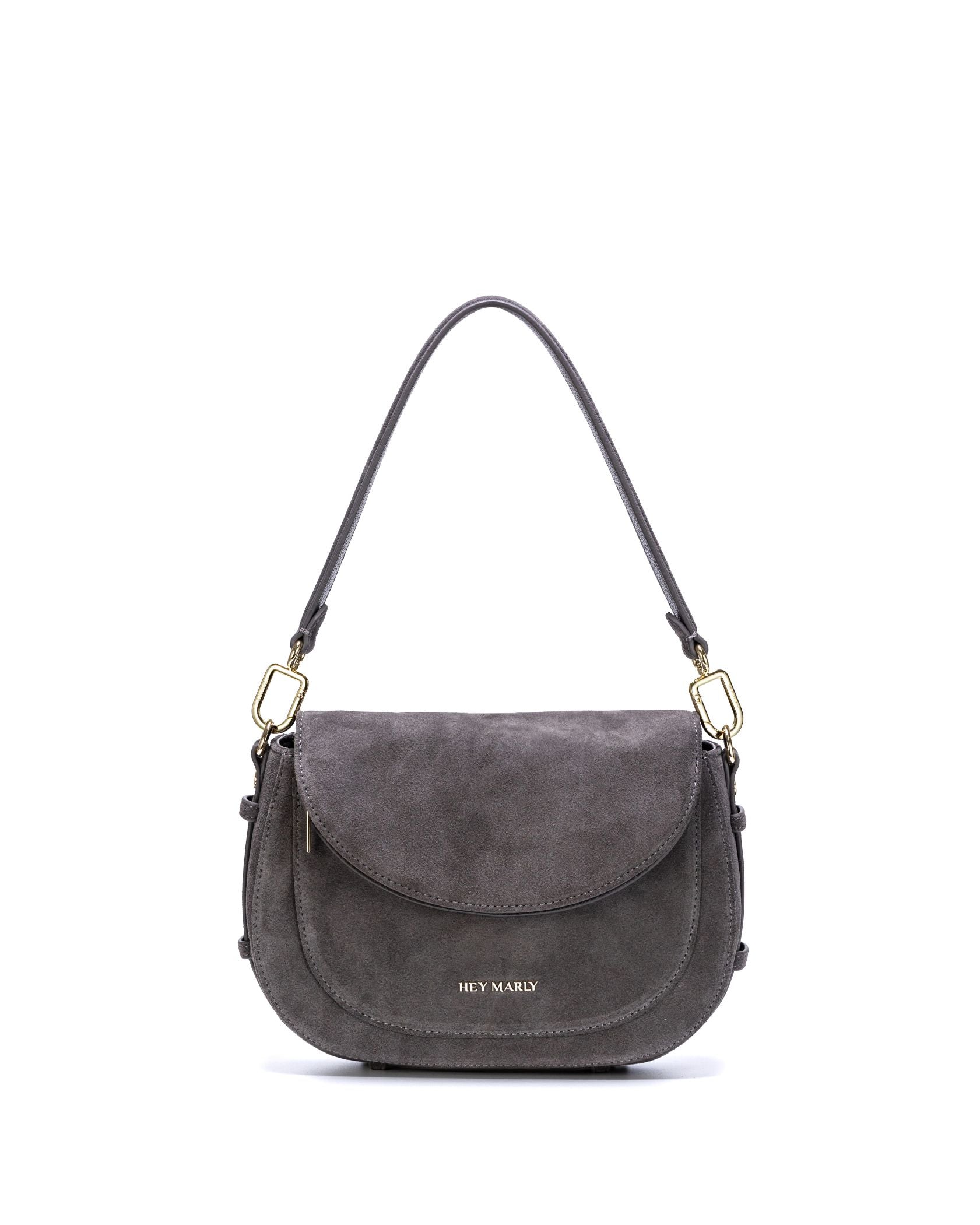 Produktabbildung auf neutralem Hintergrund des Produktes Big Sister Suede in der Farbe Grey