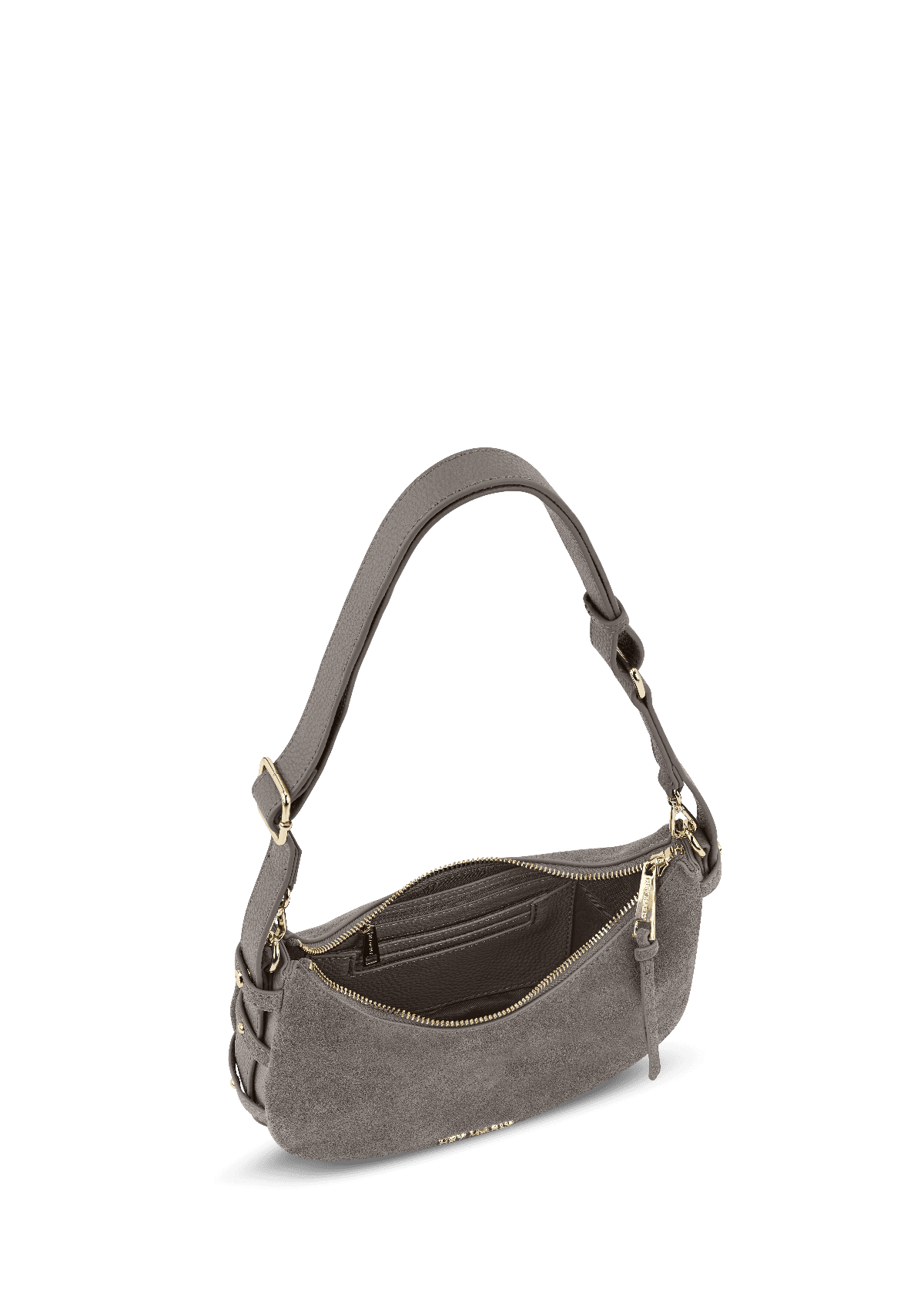 Produktabbildung auf neutralem Hintergrund des Produktes Lifetime Sister Suede S in der Farbe Grey in der Größe S