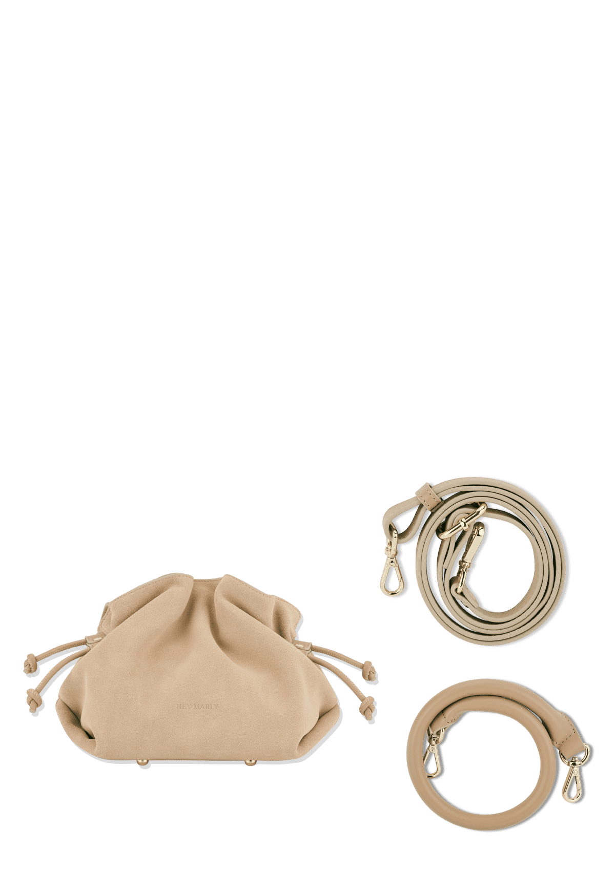 Produktabbildung auf neutralem Hintergrund des Produktes Cool Companion Suede S in der Farbe Sand in der Größe S