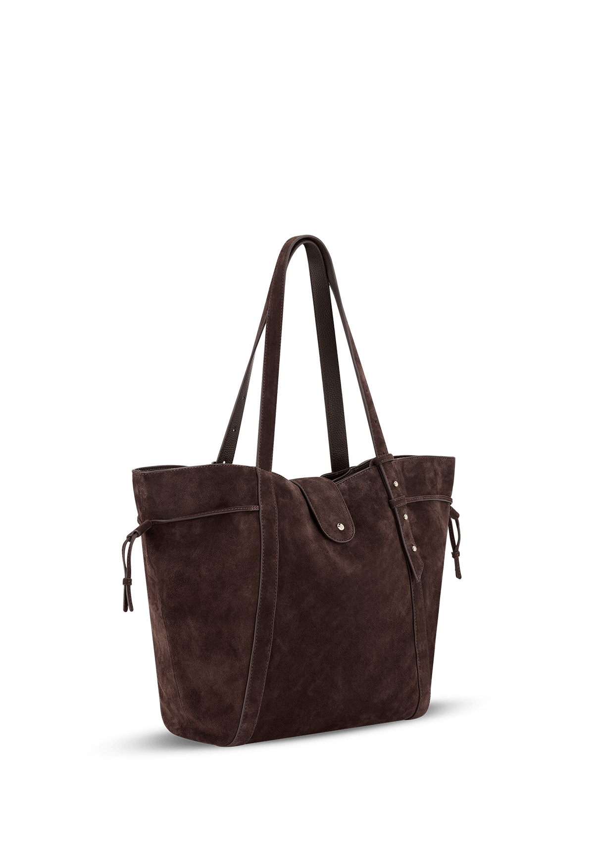 Produktabbildung auf neutralem Hintergrund des Produktes Pretty Wonder Suede M in der Farbe Coffee in der Größe M