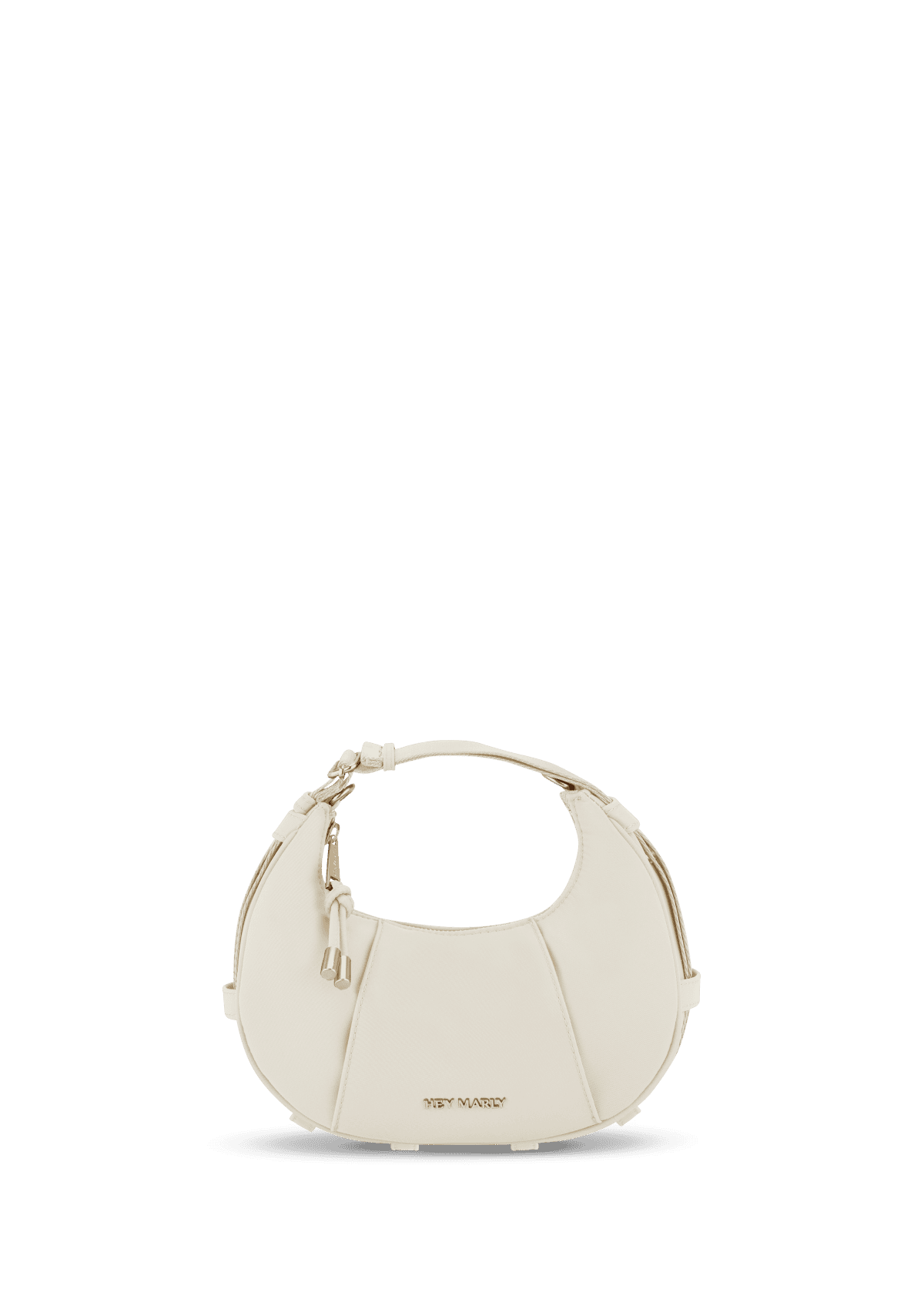 Seitenansicht auf neutralem Hintergrund des Produktes Lifetime Sister Nylon S in der Farbe Crema in der Größe S