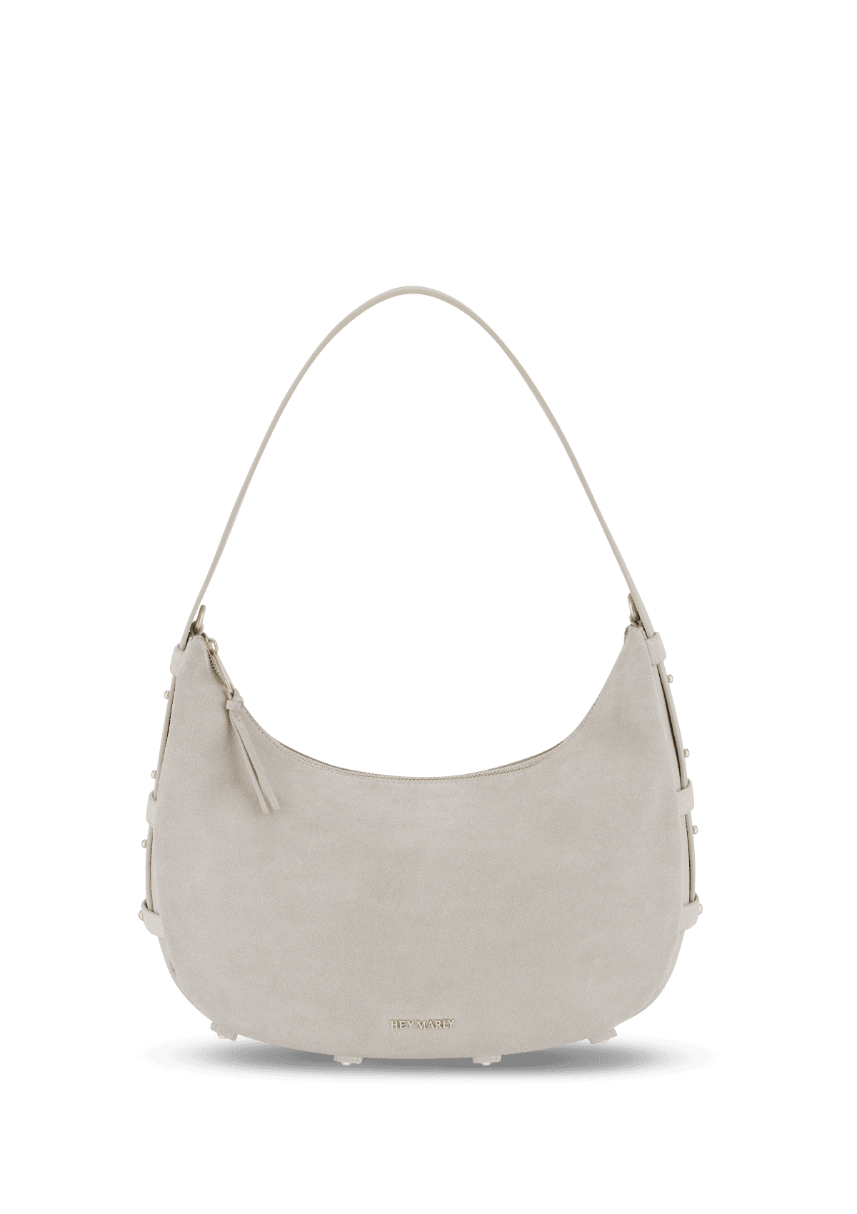 Produktabbildung auf neutralem Hintergrund des Produktes Lifetime Sister Suede M in der Farbe Greige in der Größe M