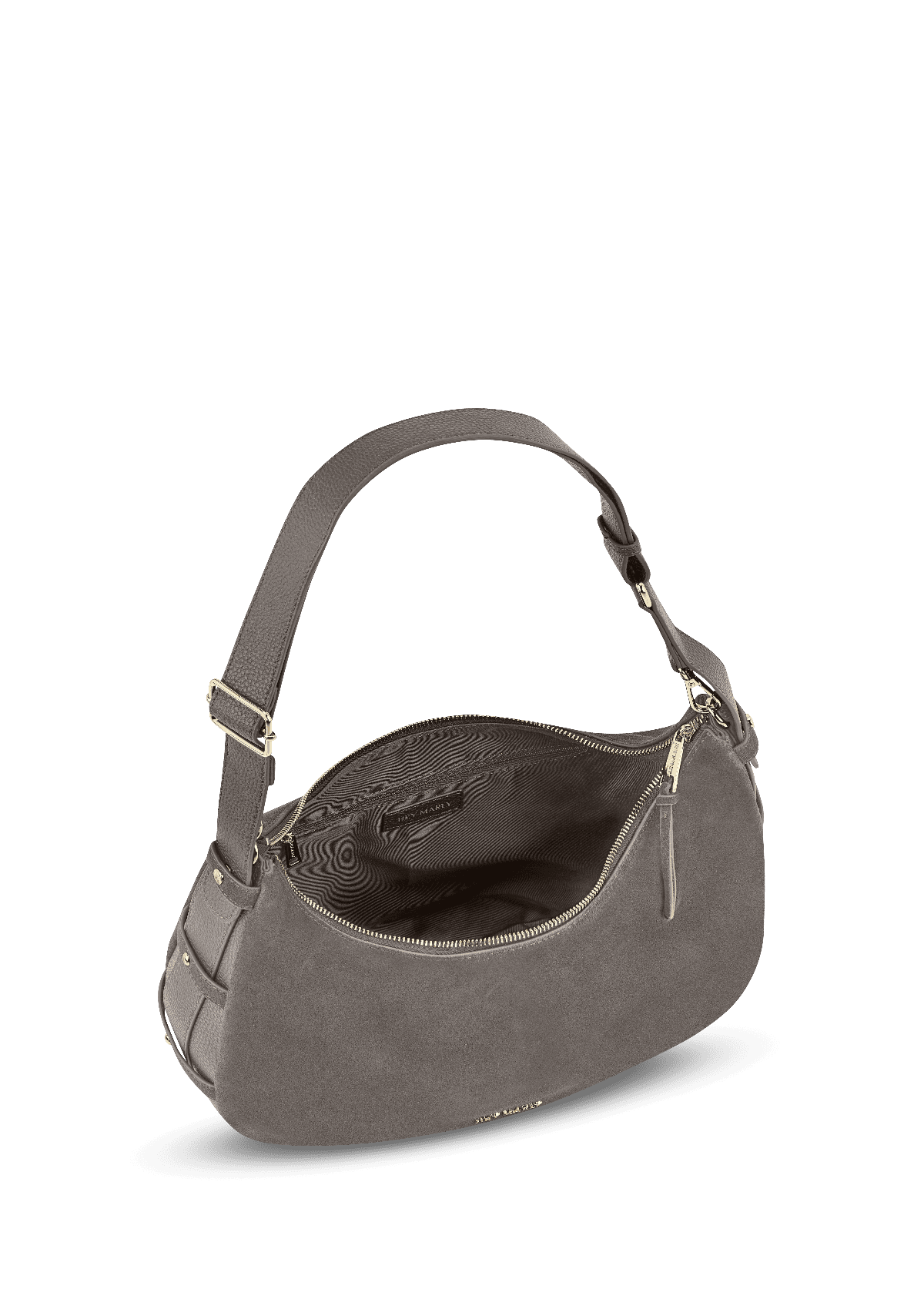 Produktabbildung auf neutralem Hintergrund des Produktes Lifetime Sister Suede M in der Farbe Grey in der Größe M