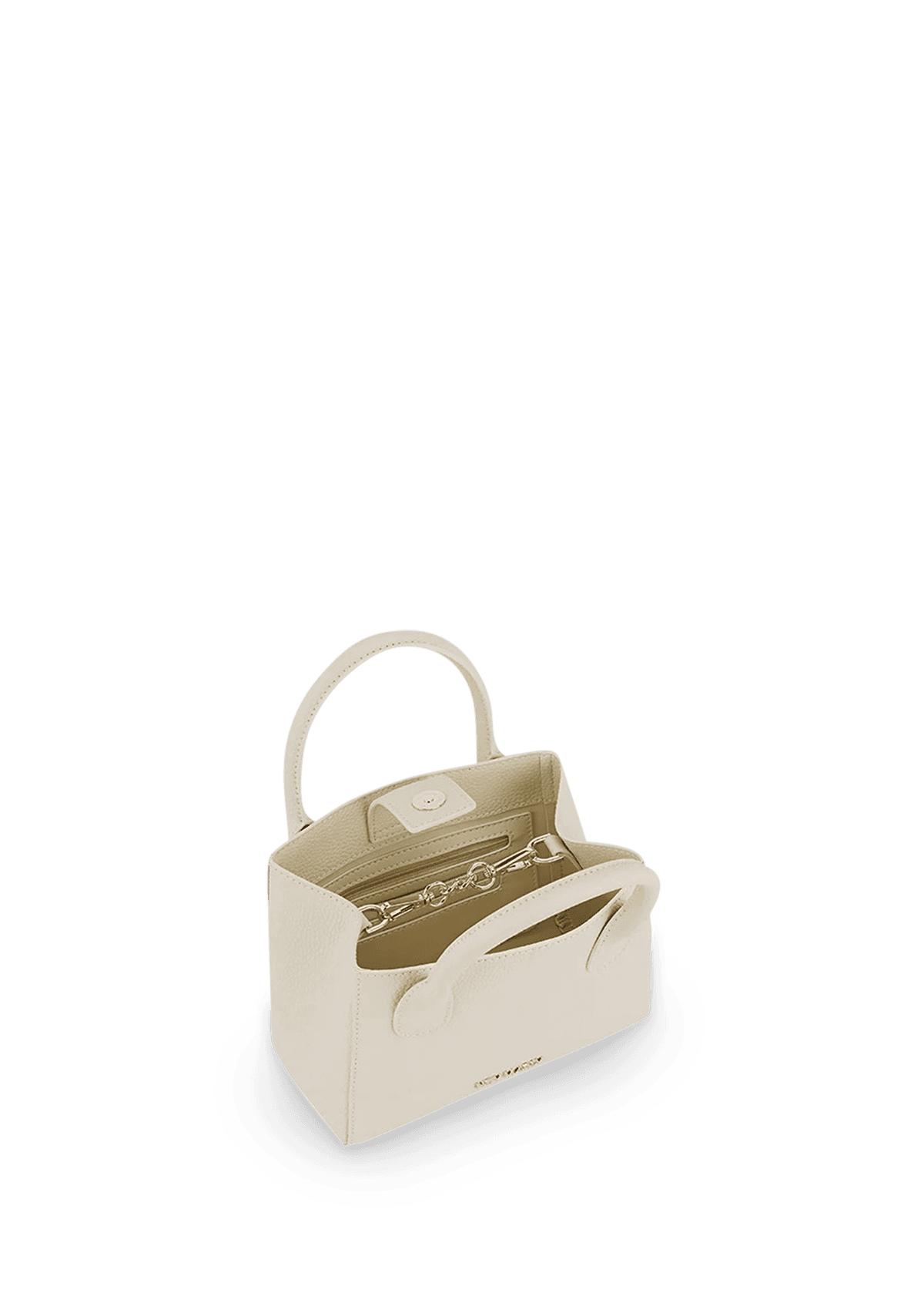 Produktabbildung auf neutralem Hintergrund des Produktes Mini Tote Liz Kaeber Edition in der Farbe Crema