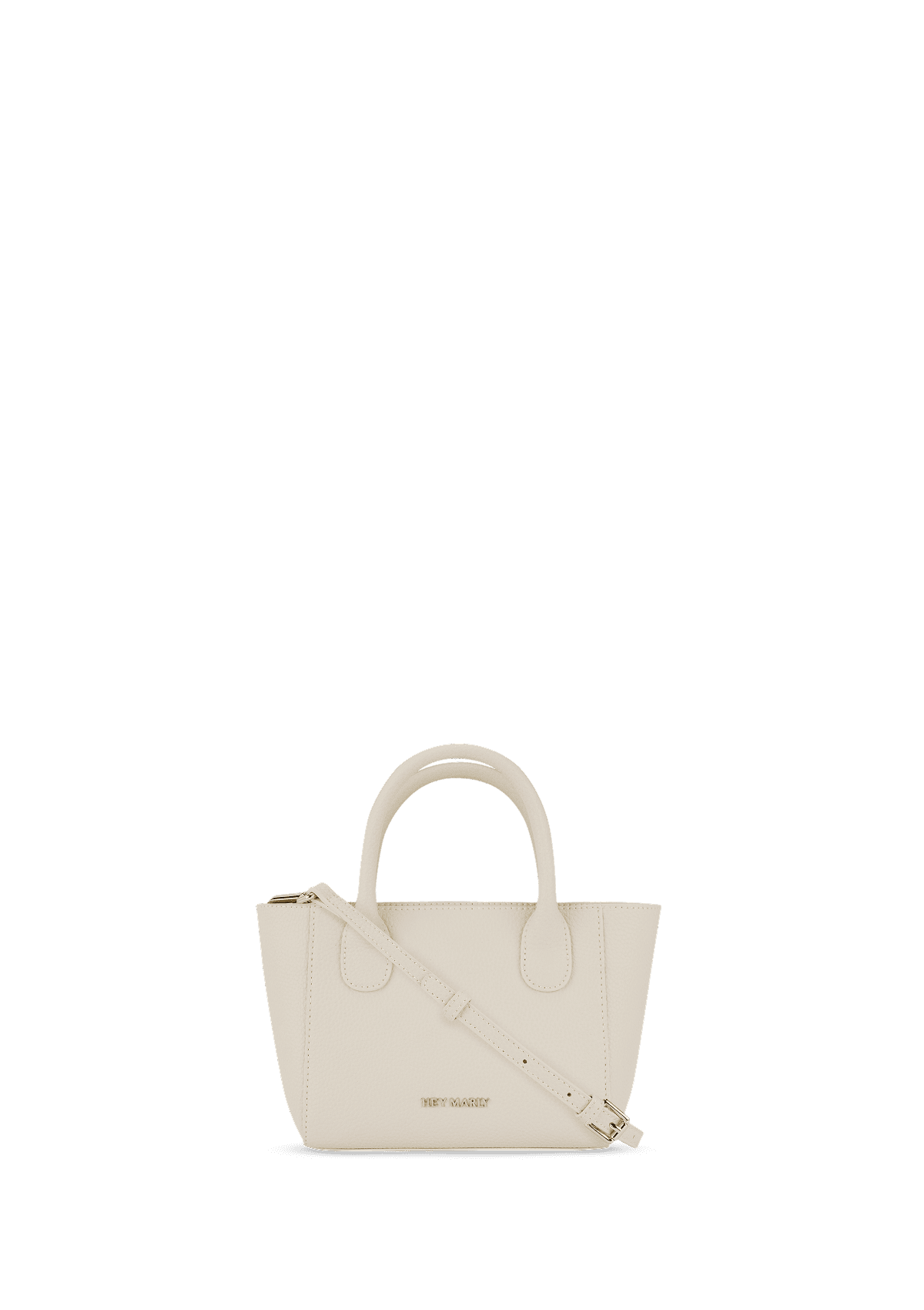 Produktabbildung auf neutralem Hintergrund des Produktes Mini Tote Liz Kaeber Edition in der Farbe Crema