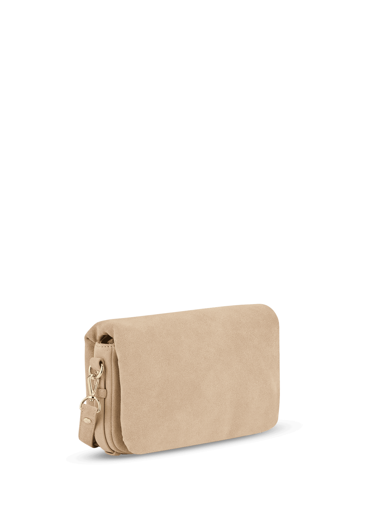 Produktabbildung auf neutralem Hintergrund des Produktes Sassy Sister Suede in der Farbe Sand