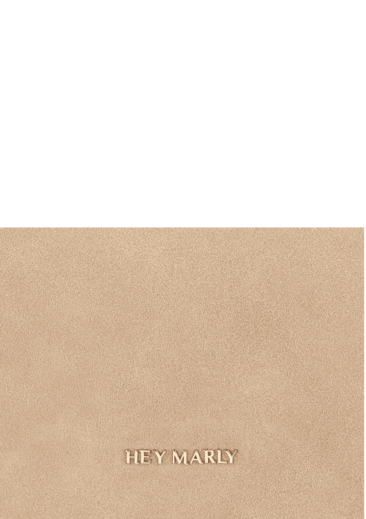Produktabbildung auf neutralem Hintergrund des Produktes Sassy Sister Suede in der Farbe Sand