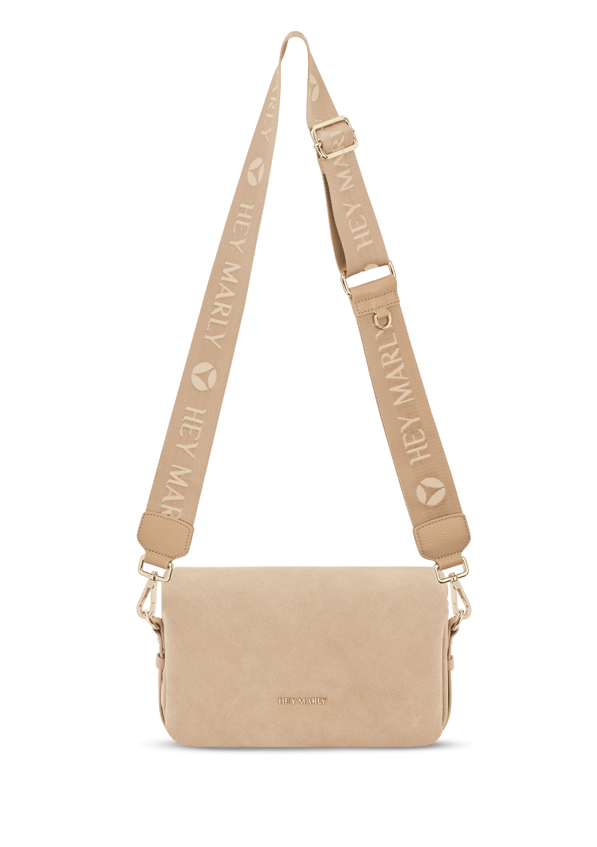 Produktabbildung auf neutralem Hintergrund des Produktes Sassy Sister Suede in der Farbe Sand