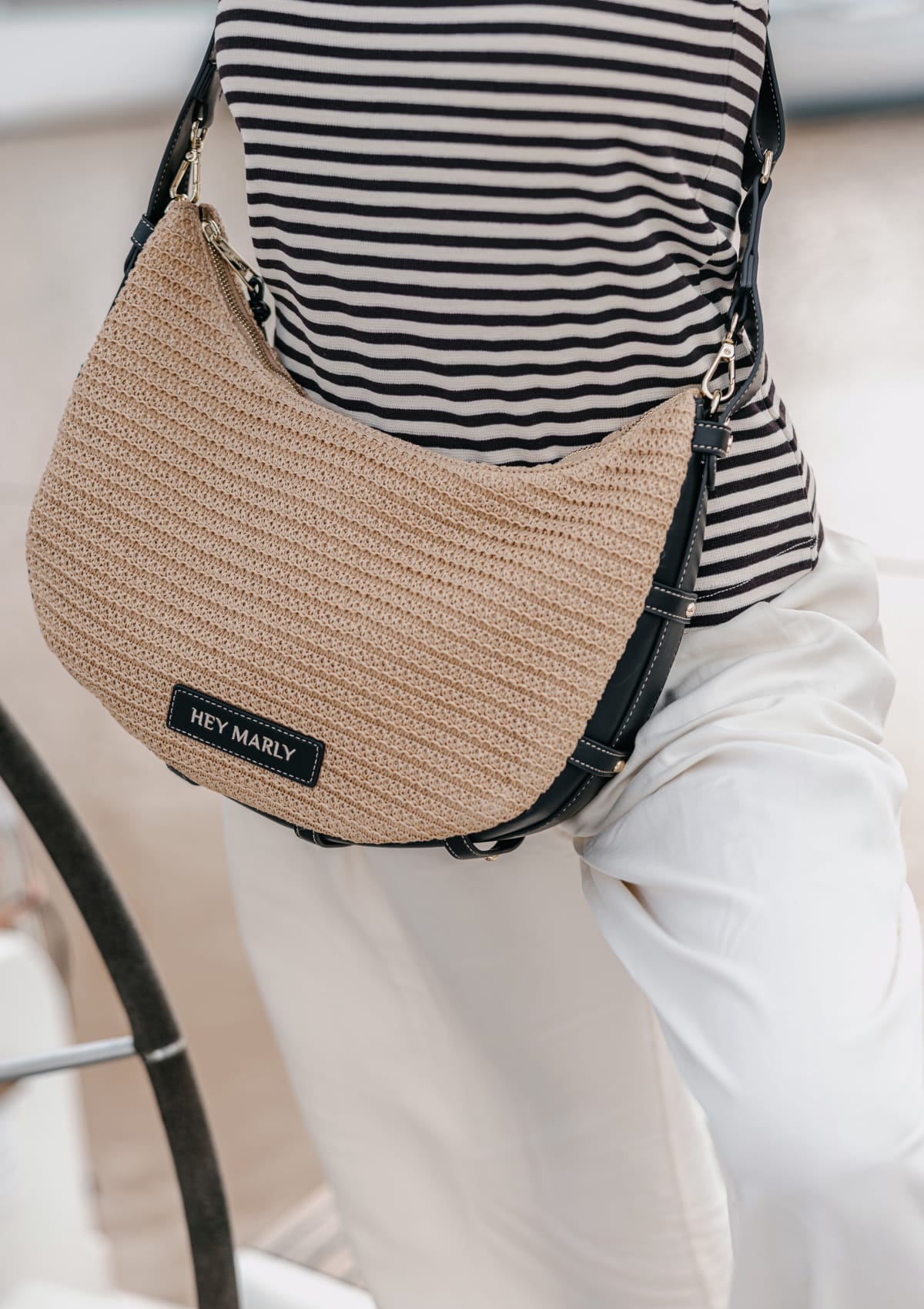 Lifetime Sister Straw M - Sand-Black