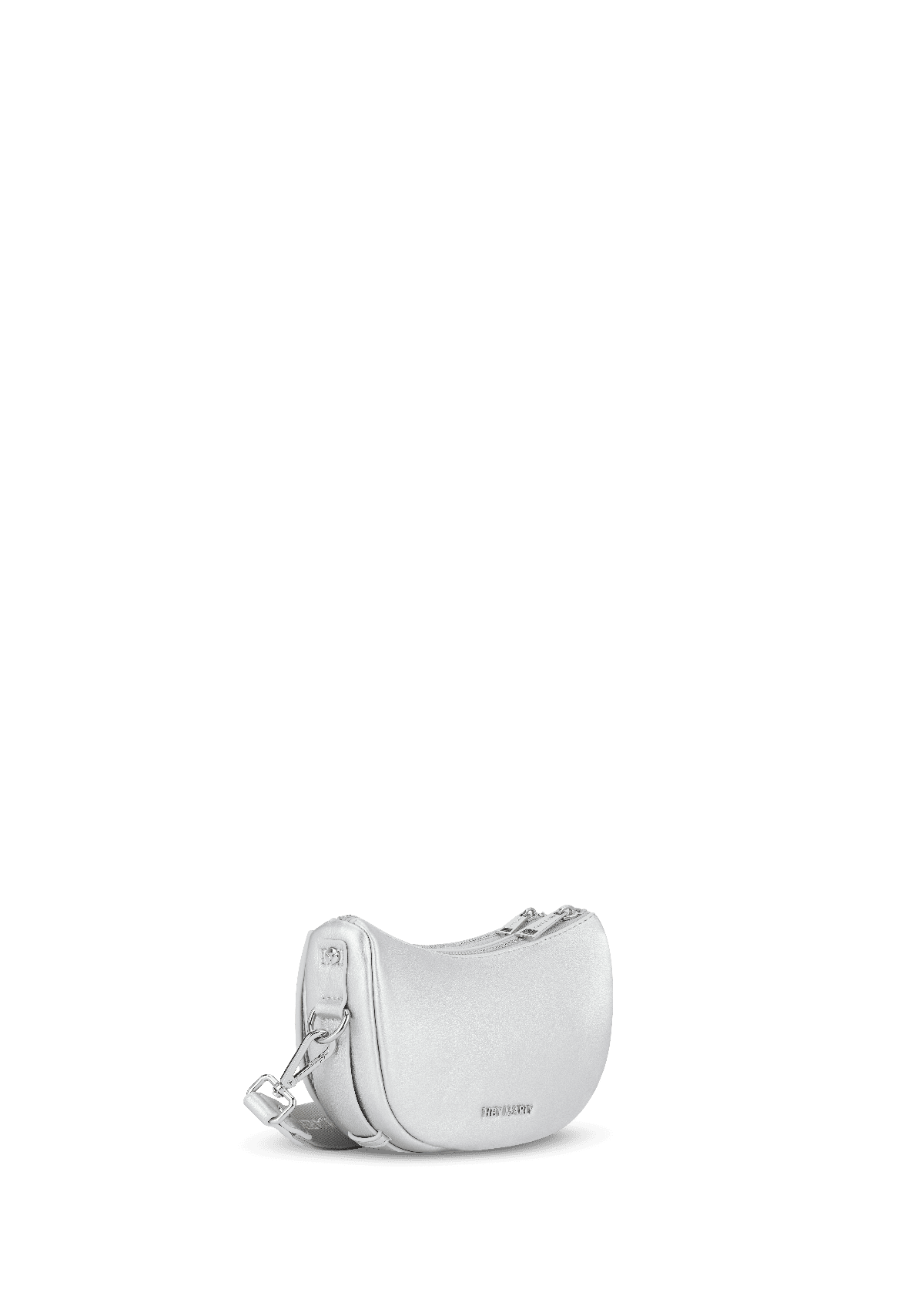 Seitenansicht auf neutralem Hintergrund des Produktes Sporty Sister in der Farbe Silver