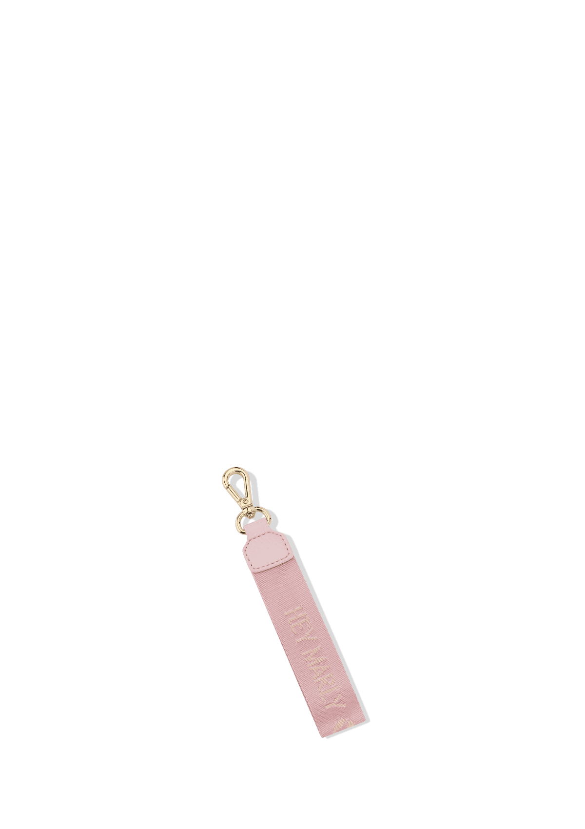 Frontalansicht auf neutralem Hintergrund des Produktes Signature Keyholder in der Farbe Rose Light