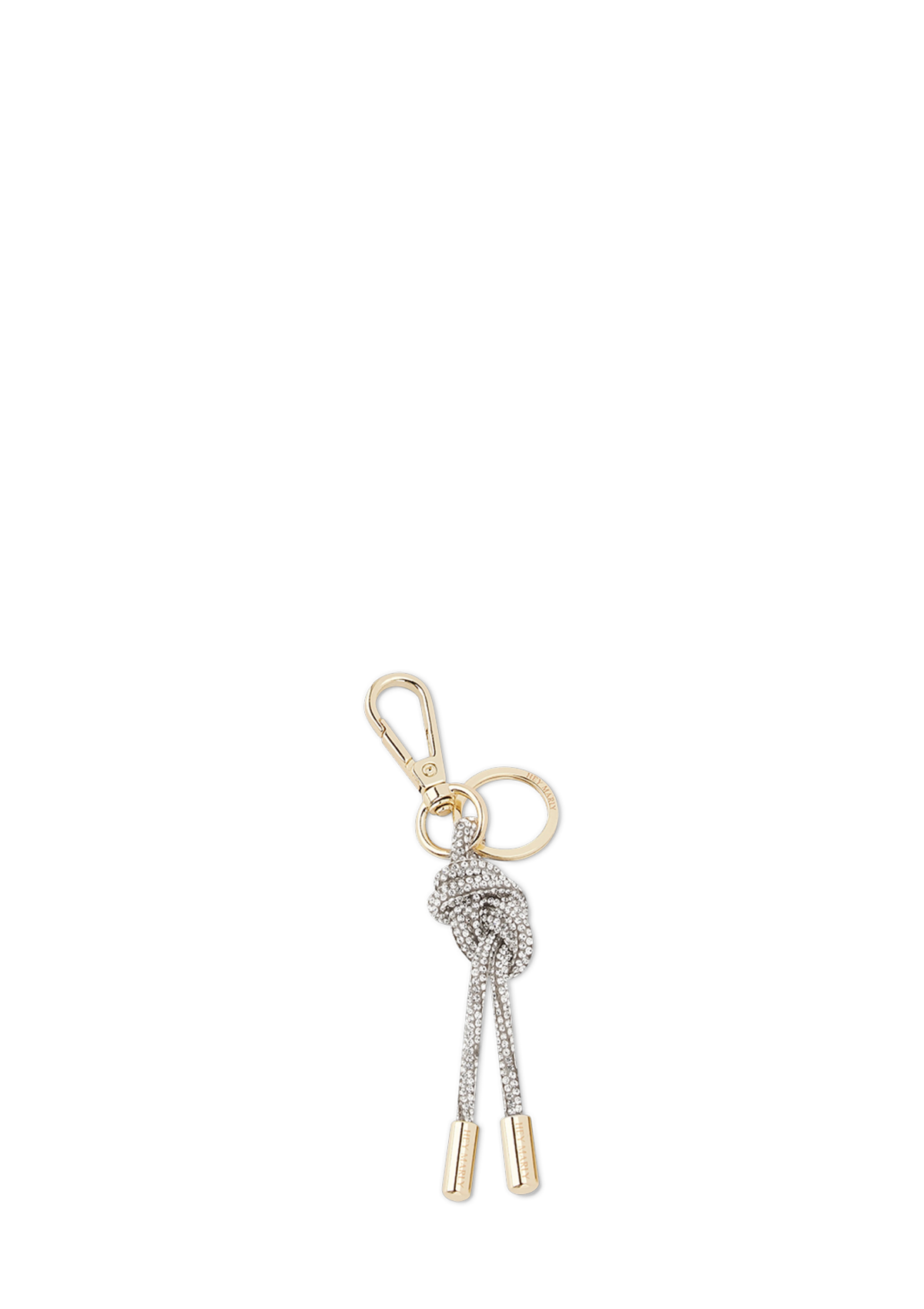 Frontalansicht auf neutralem Hintergrund des Produktes Keyholder Sparkle in der Farbe Silver