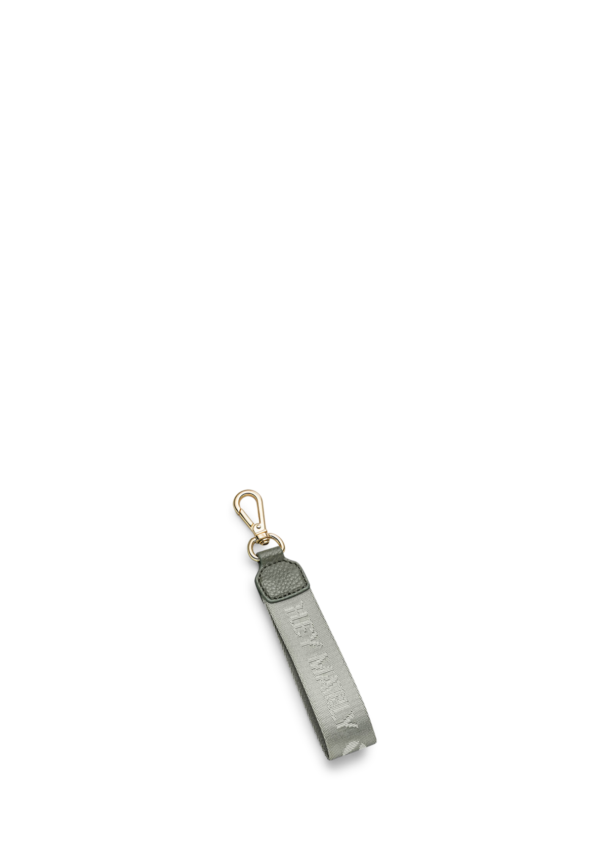 Frontalansicht auf neutralem Hintergrund des Produktes Signature Keyholder in der Farbe Desert Sage