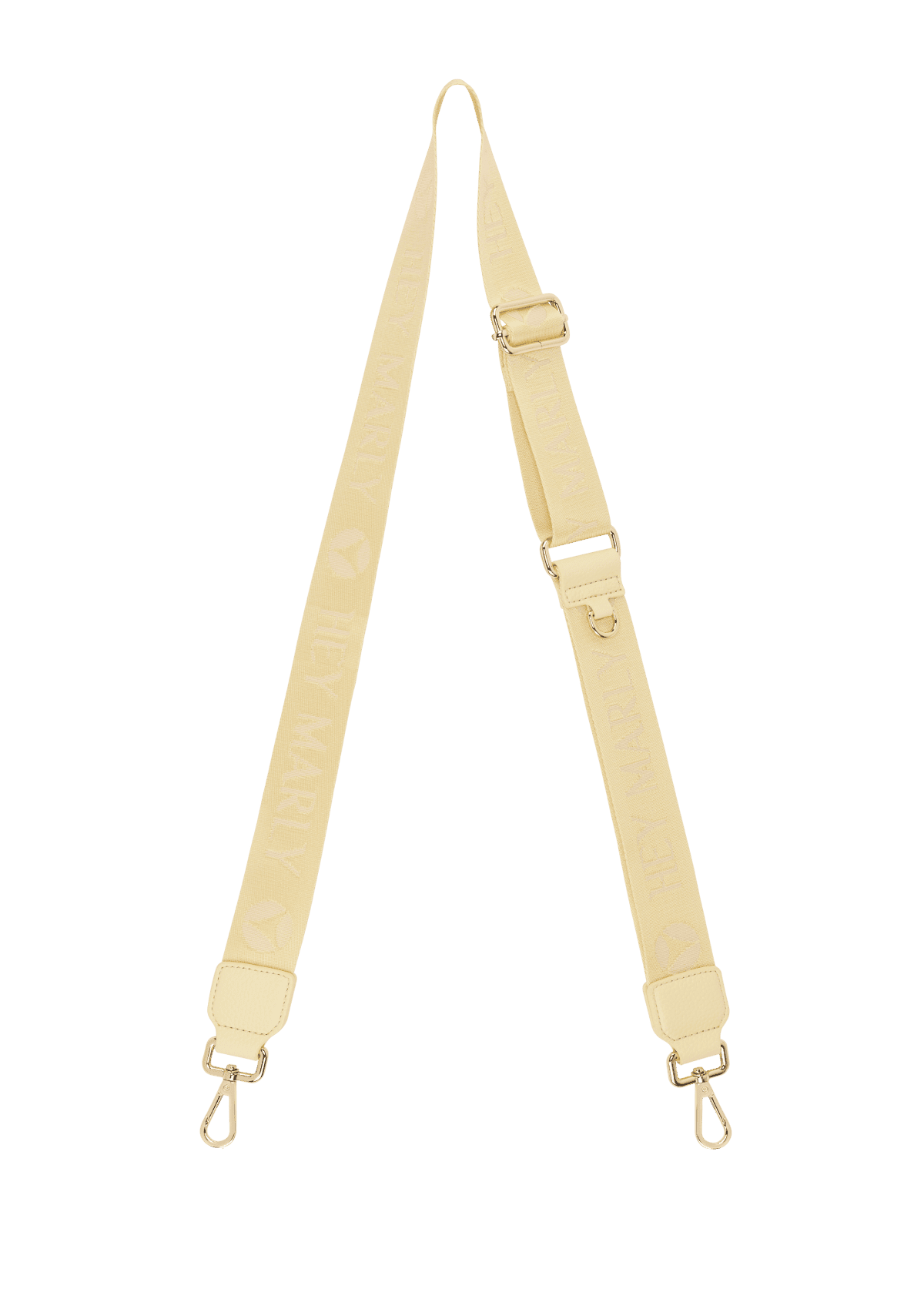Produktabbildung auf neutralem Hintergrund des Produktes Signature Strap in der Farbe Yellow Light