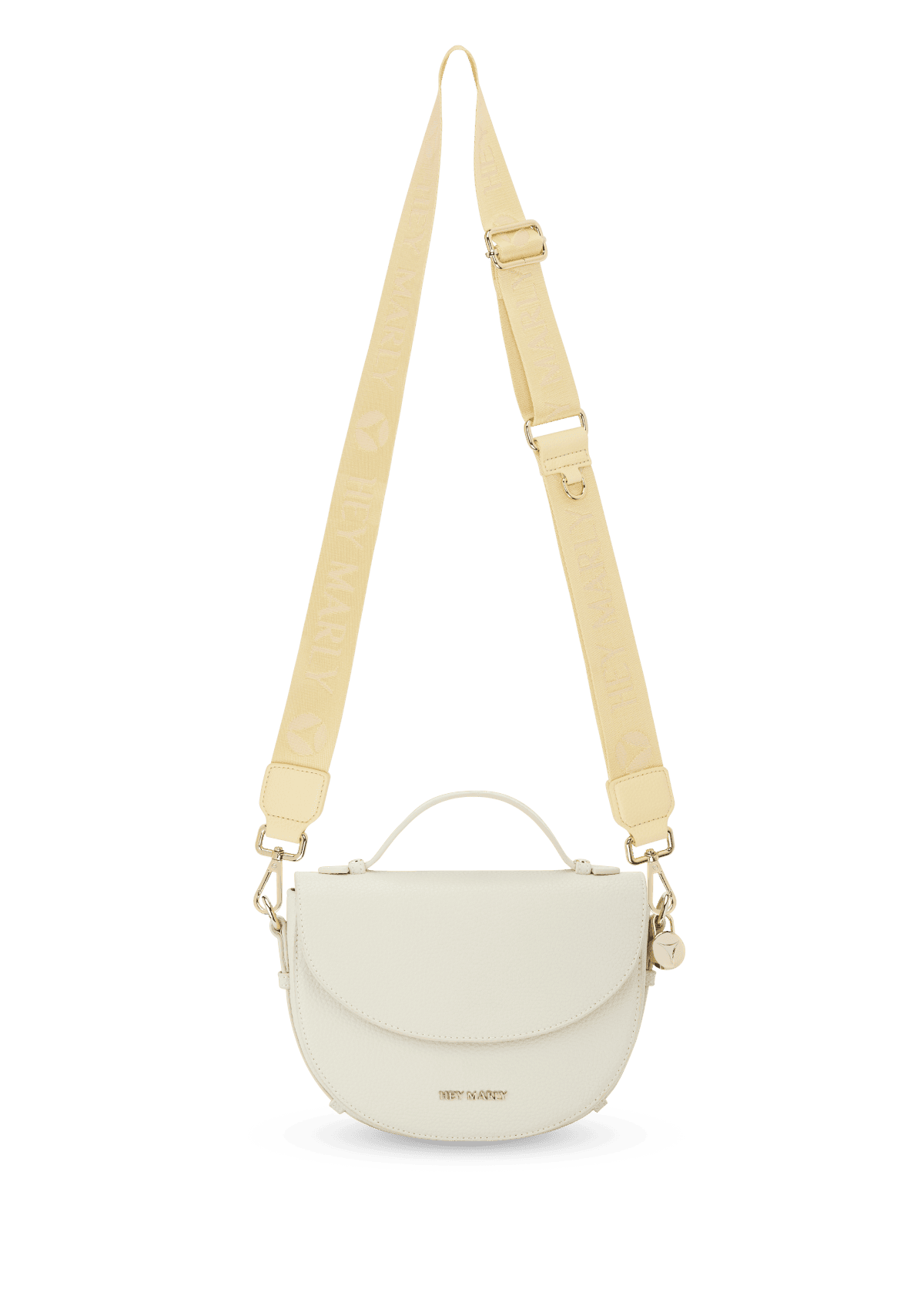 Produktabbildung auf neutralem Hintergrund des Produktes Signature Strap in der Farbe Yellow Light