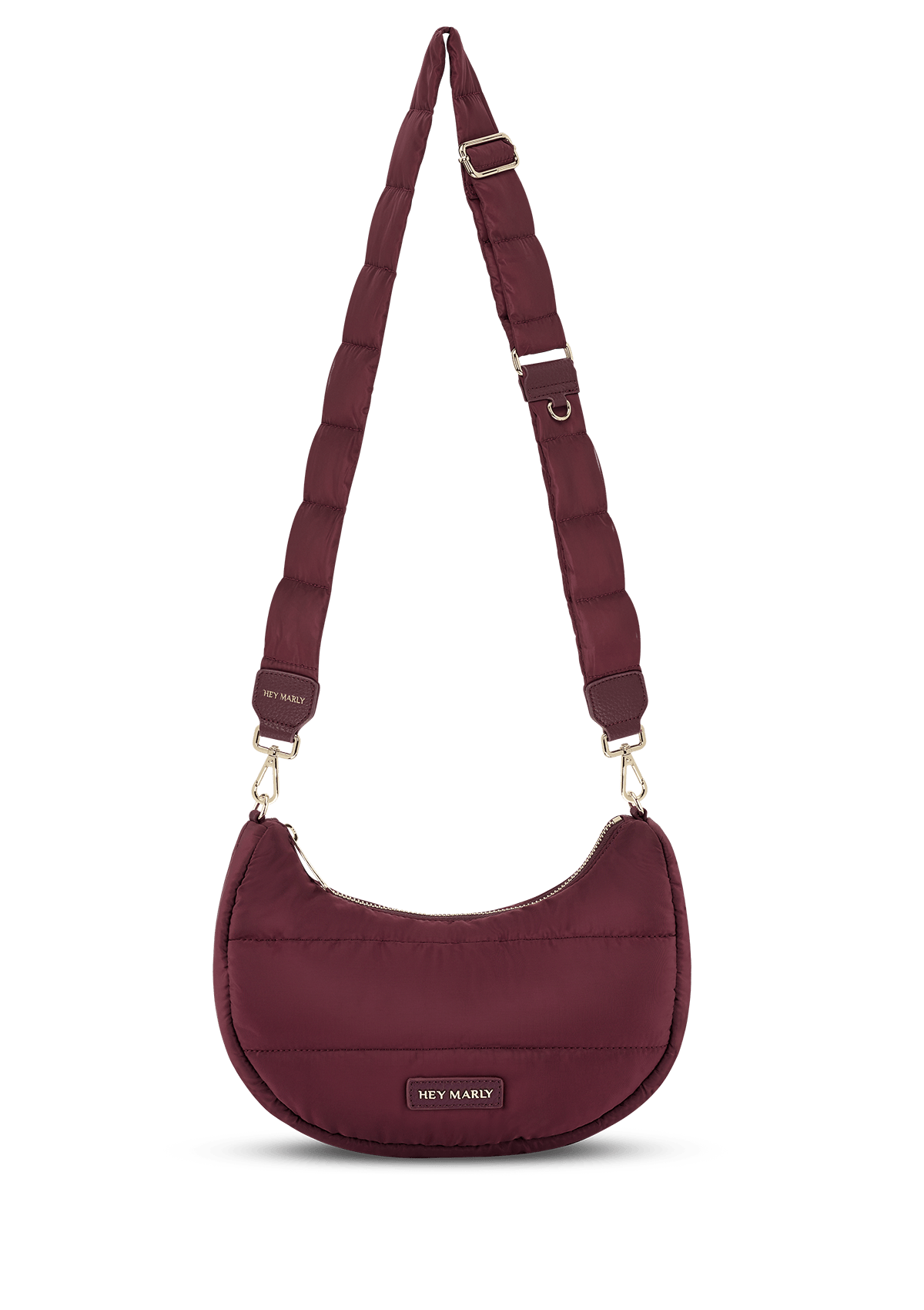 Puffy Nylon Strap - Berry
