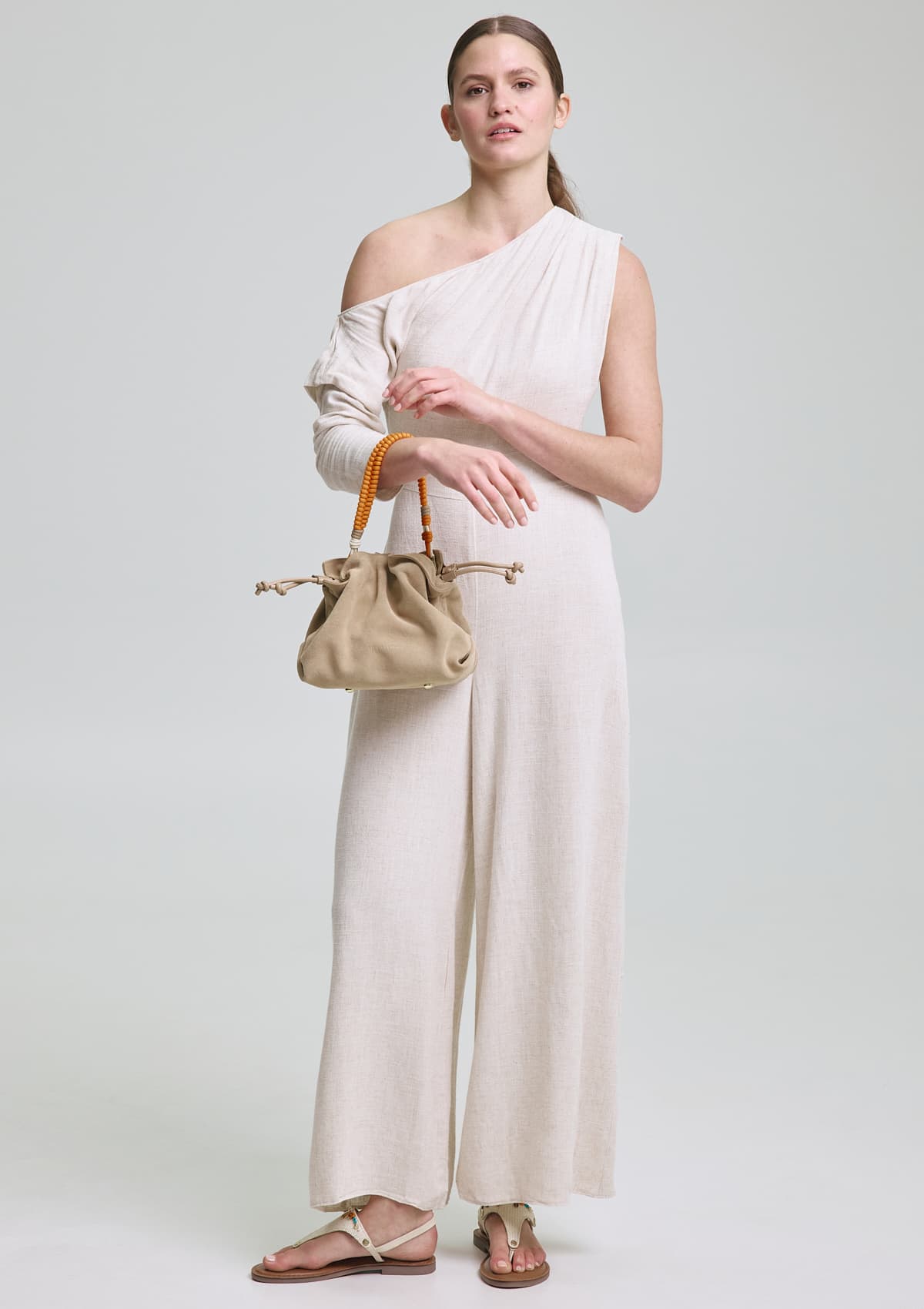 Produktabbildung auf neutralem Hintergrund des Produktes Nautic Strap in der Farbe Cognac-Orange