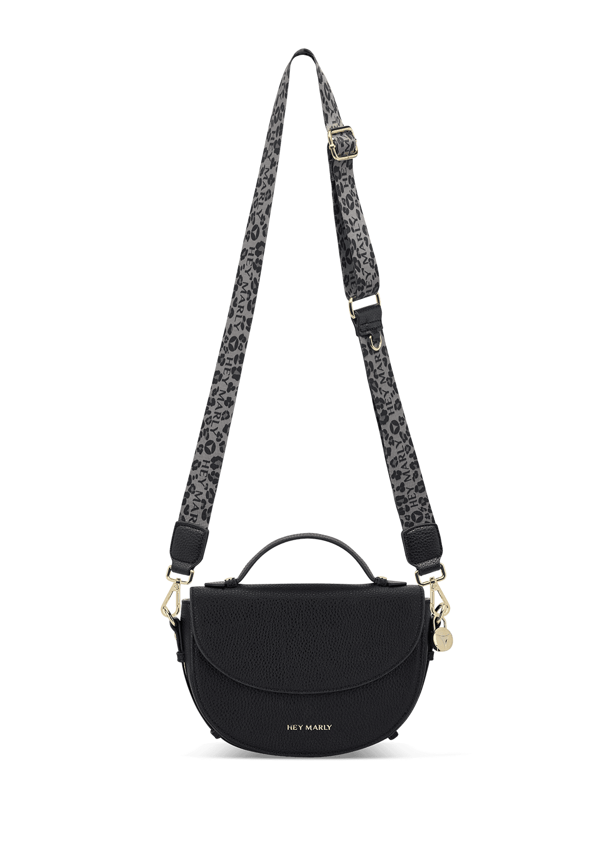 Produktabbildung auf neutralem Hintergrund des Produktes Animal Print Strap in der Farbe Leo Grey