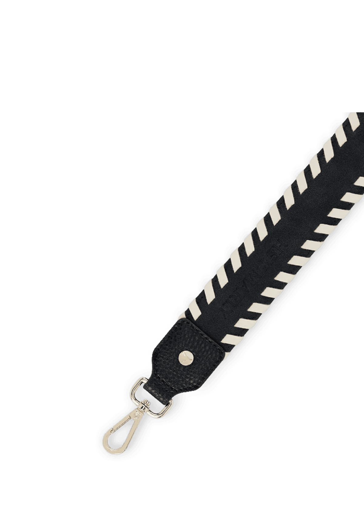 Produktabbildung auf neutralem Hintergrund des Produktes Stitching Strap in der Farbe Black