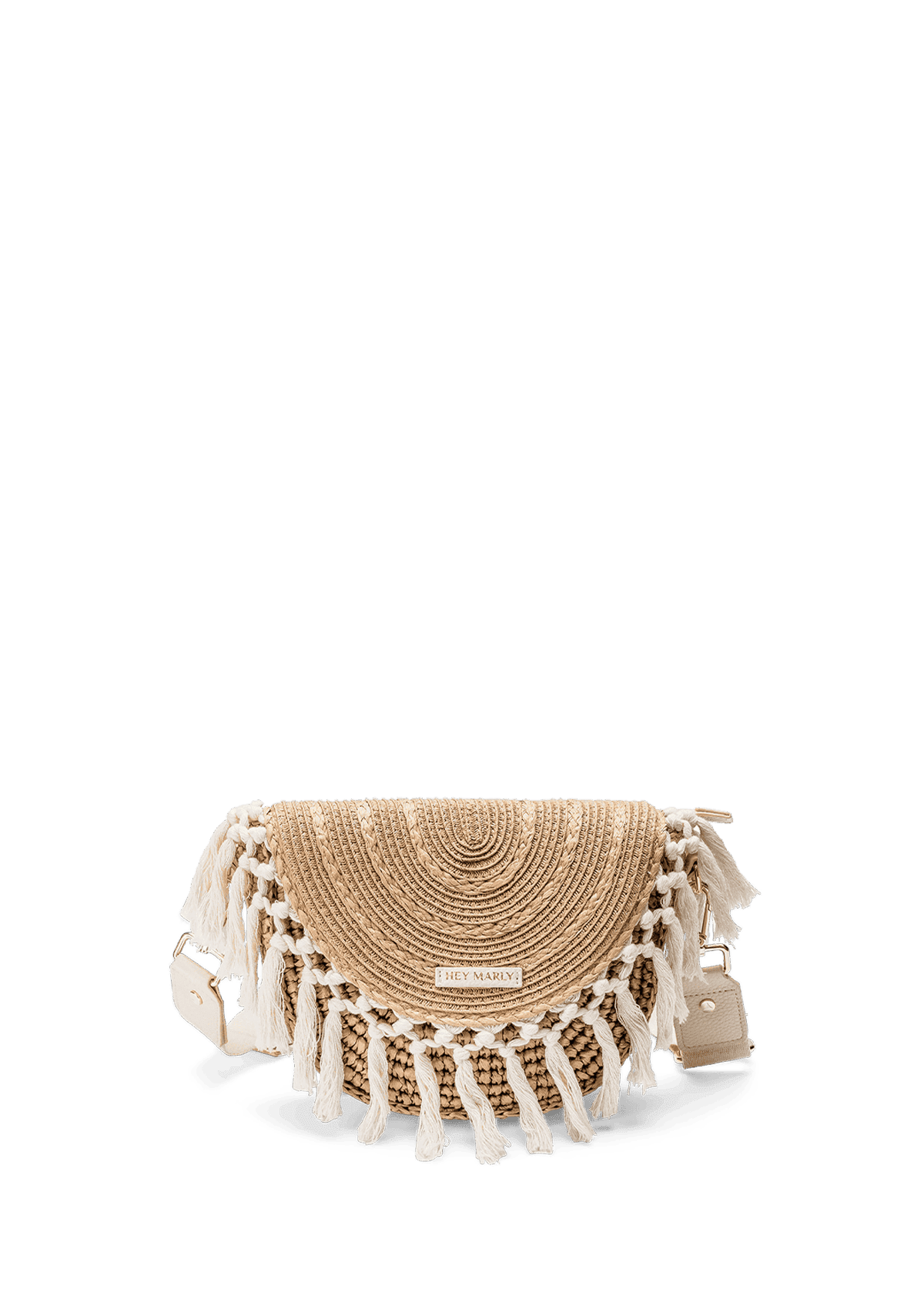 Frontalansicht auf neutralem Hintergrund des Produktes Soul Sister Straw in der Farbe Straw Honey