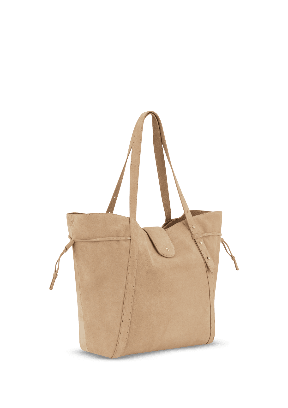 Produktabbildung auf neutralem Hintergrund des Produktes Pretty Wonder Suede M in der Farbe Sand in der Größe M