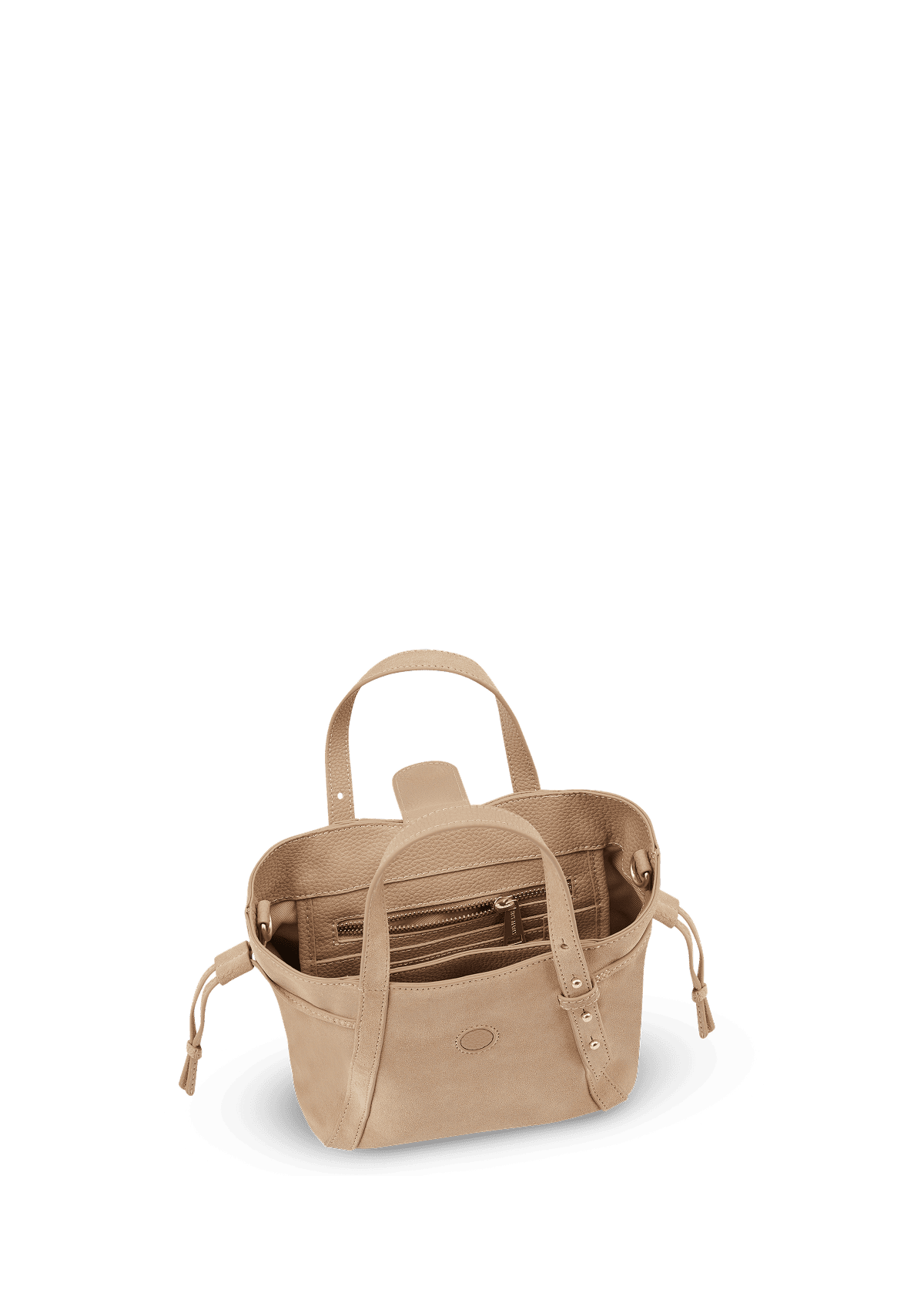 Produktabbildung auf neutralem Hintergrund des Produktes Pretty Wonder Suede S in der Farbe Sand in der Größe S