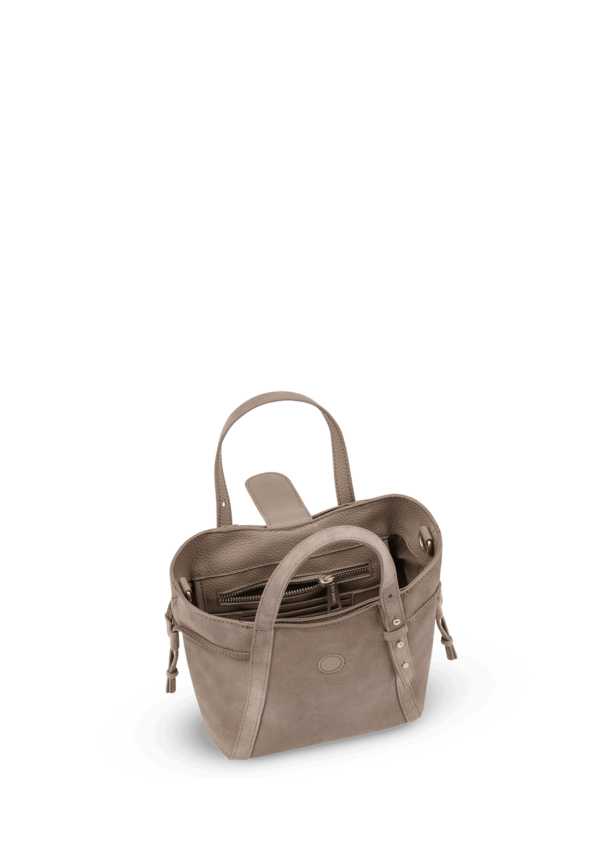 Produktabbildung auf neutralem Hintergrund des Produktes Pretty Wonder Suede S in der Farbe Mocha in der Größe S