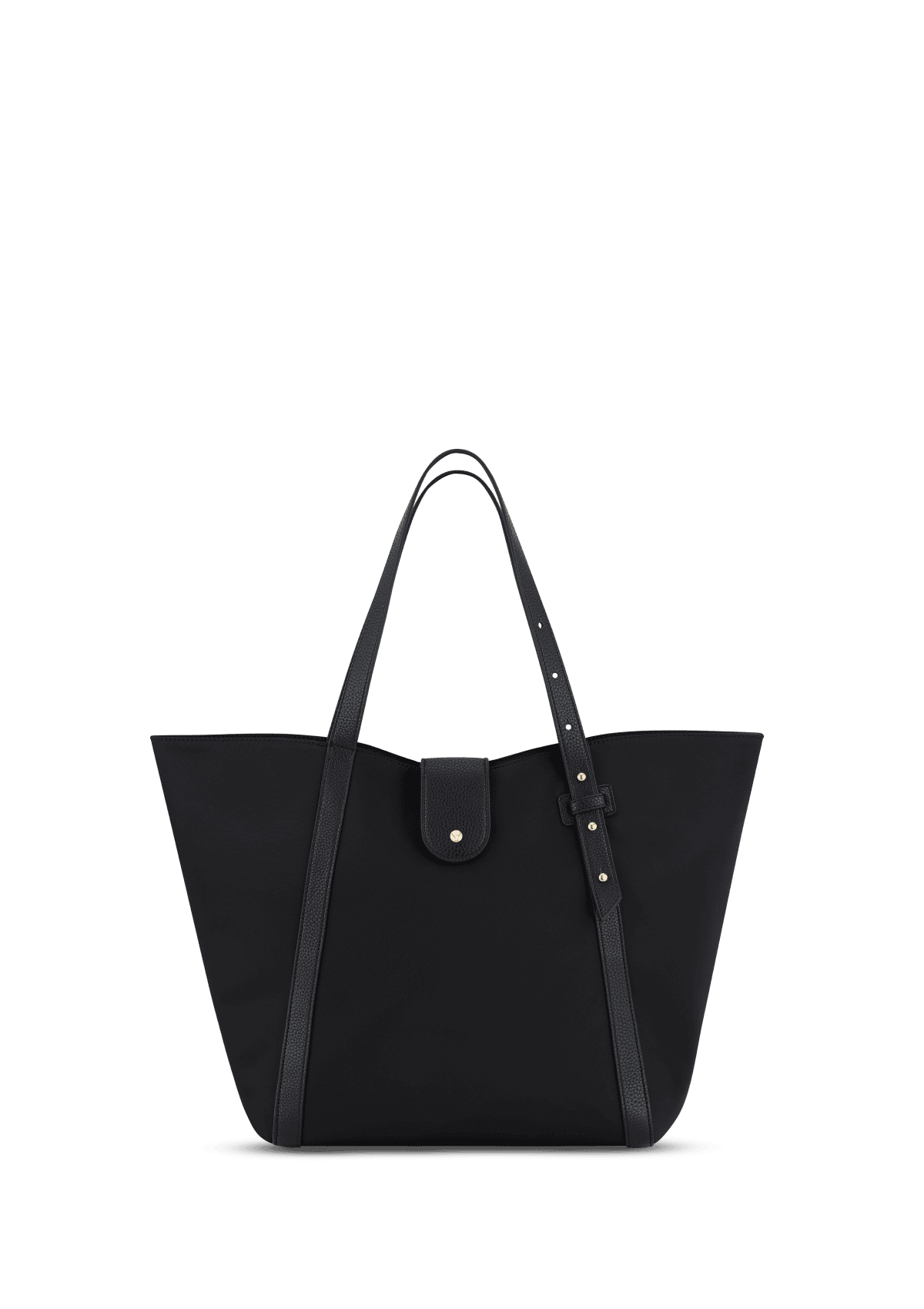 Seitenansicht auf neutralem Hintergrund des Produktes Pretty Wonder Nylon M in der Farbe Black in der Größe M