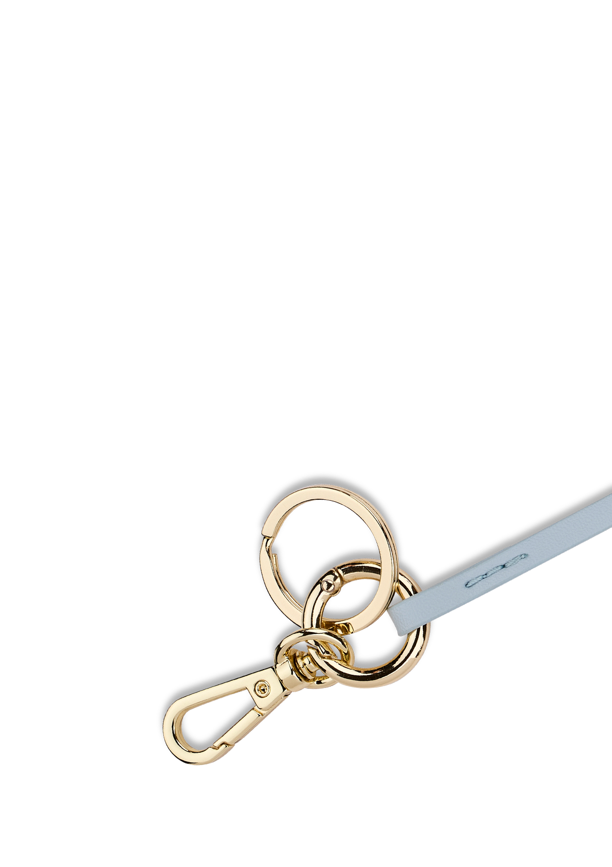 Produktabbildung auf neutralem Hintergrund des Produktes Tassle Charm in der Farbe Blue Light