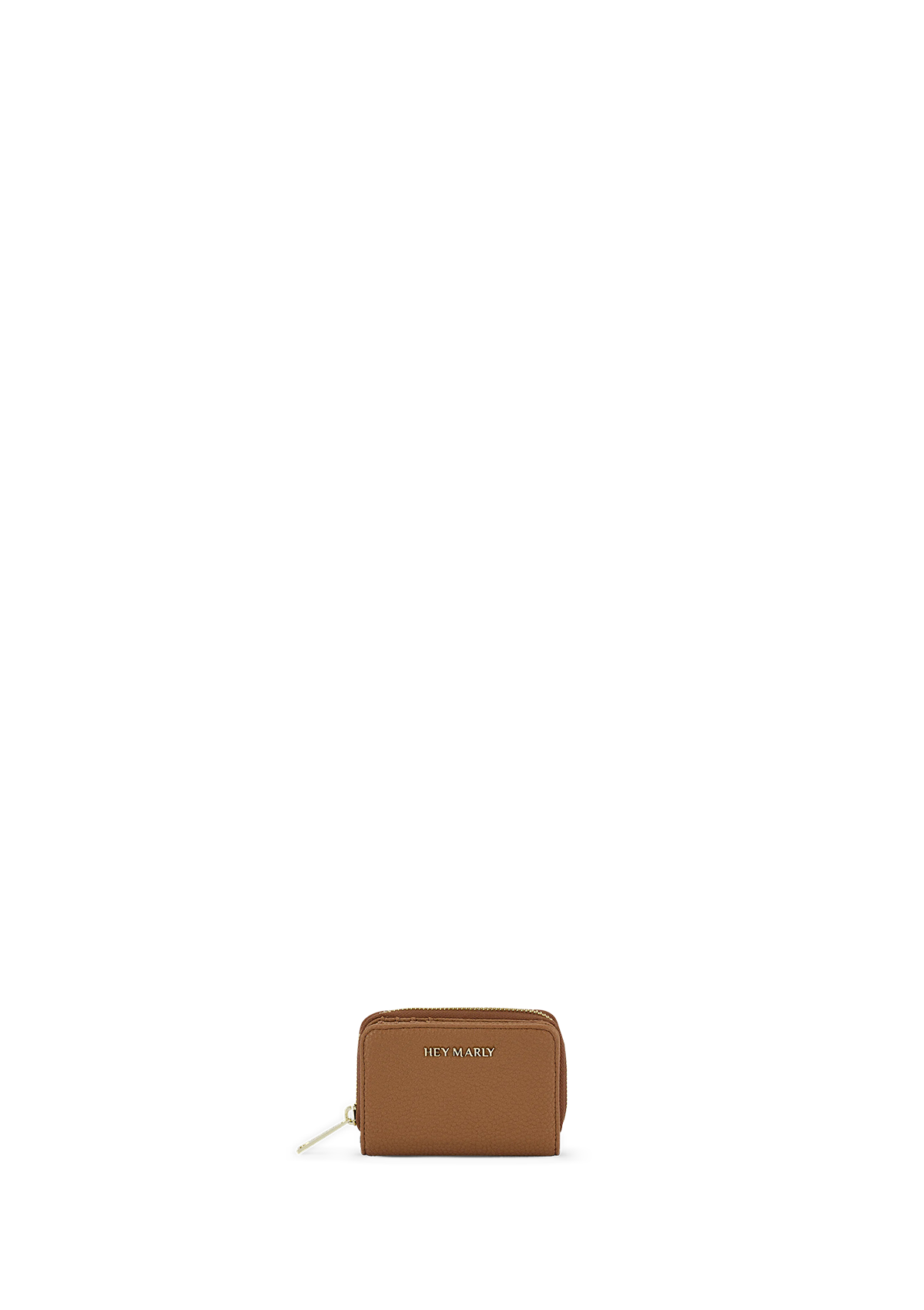 Frontalansicht auf neutralem Hintergrund des Produktes Sleek Petite in der Farbe Cognac