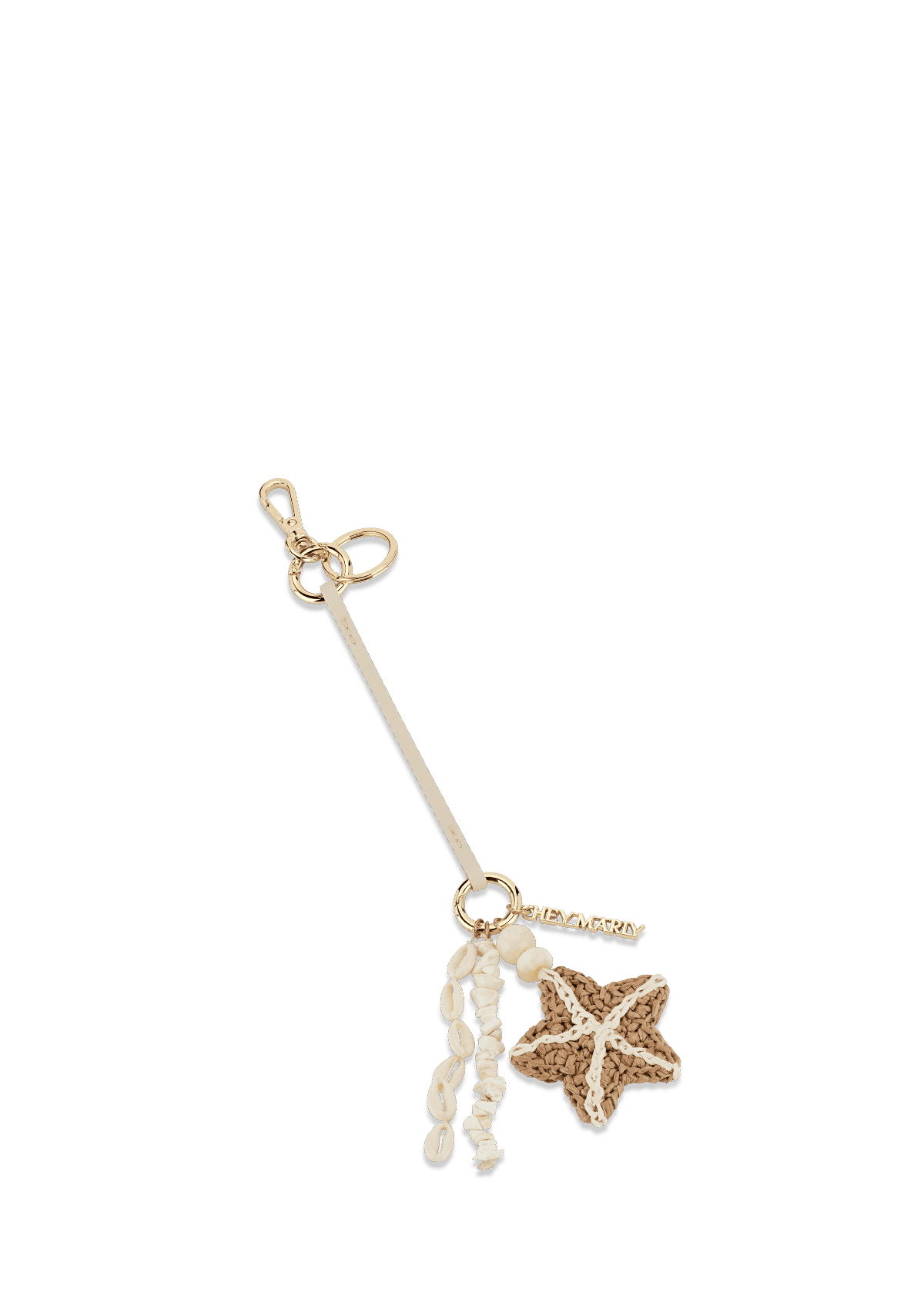 Frontalansicht auf neutralem Hintergrund des Produktes Sea Star Charm in der Farbe Sand-Crema