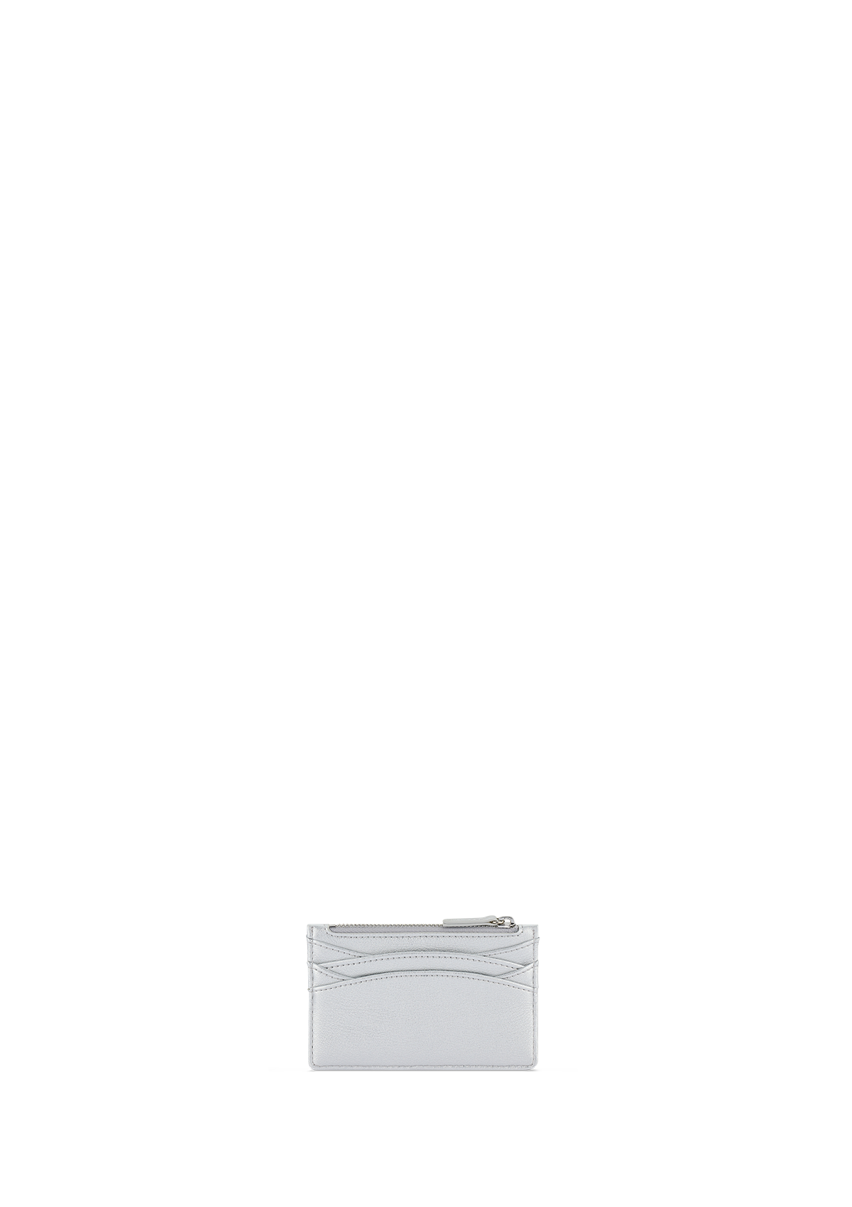 Card Coin Wallet - Silver