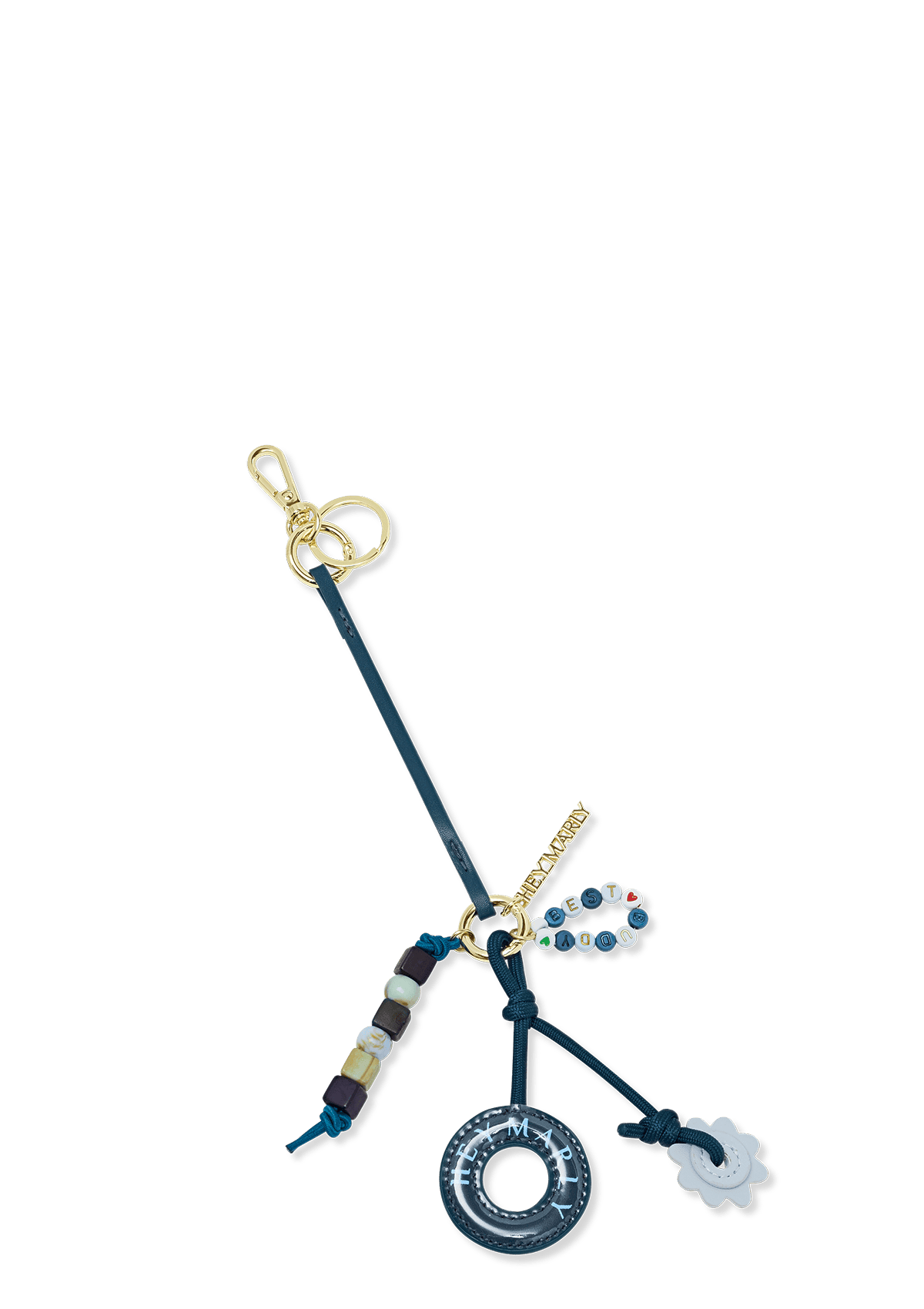 Produktabbildung auf neutralem Hintergrund des Produktes Beach Essentials Charm in der Farbe Teal