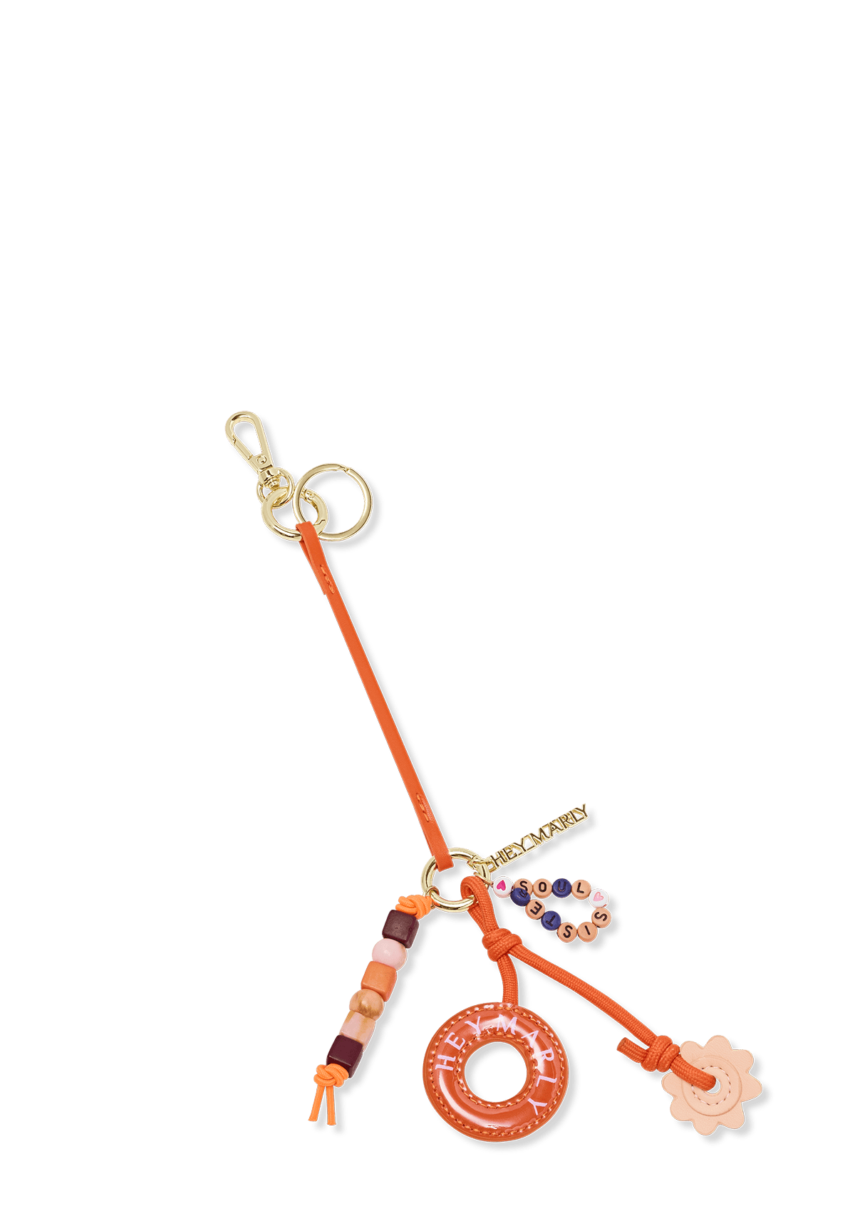 Produktabbildung auf neutralem Hintergrund des Produktes Beach Essentials Charm in der Farbe Orange