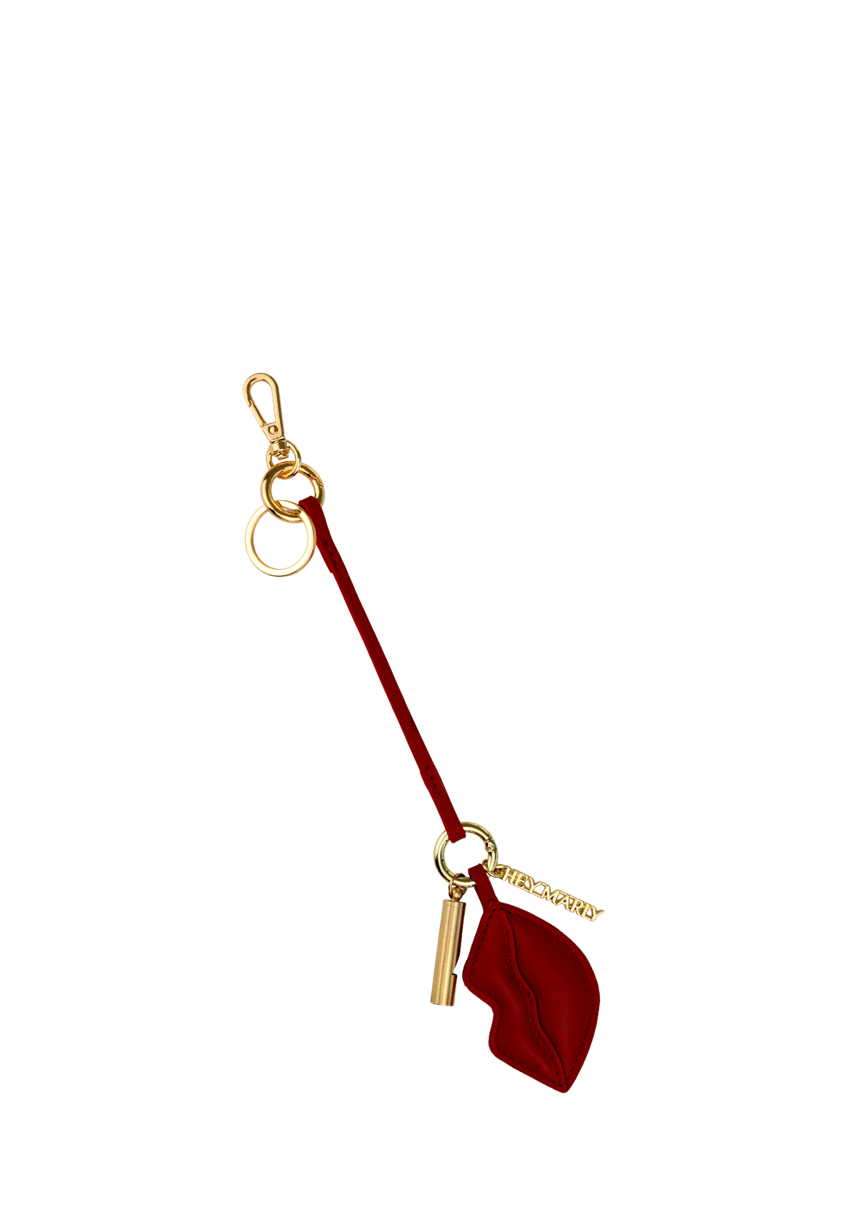 Produktabbildung auf neutralem Hintergrund des Produktes Not So Silent Charm in der Farbe Red