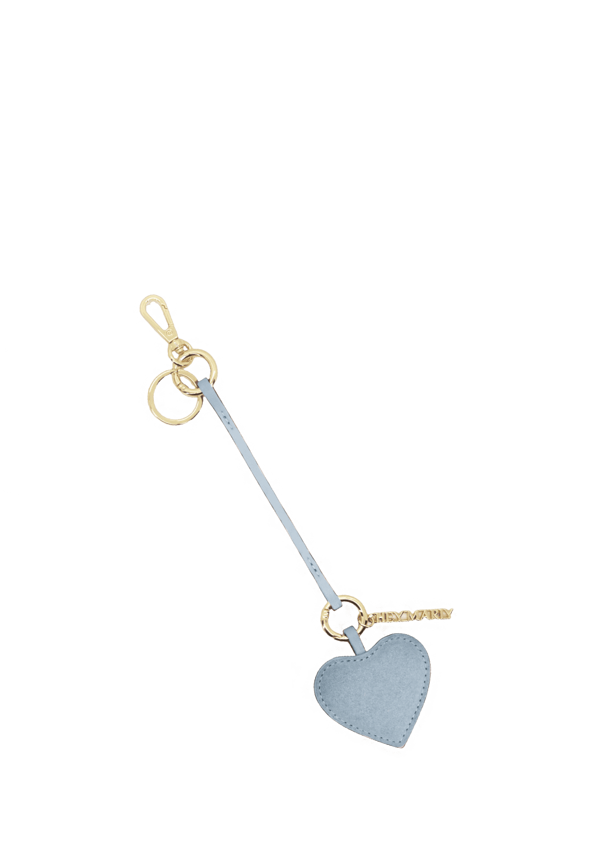 Heart Charm - Blue Light