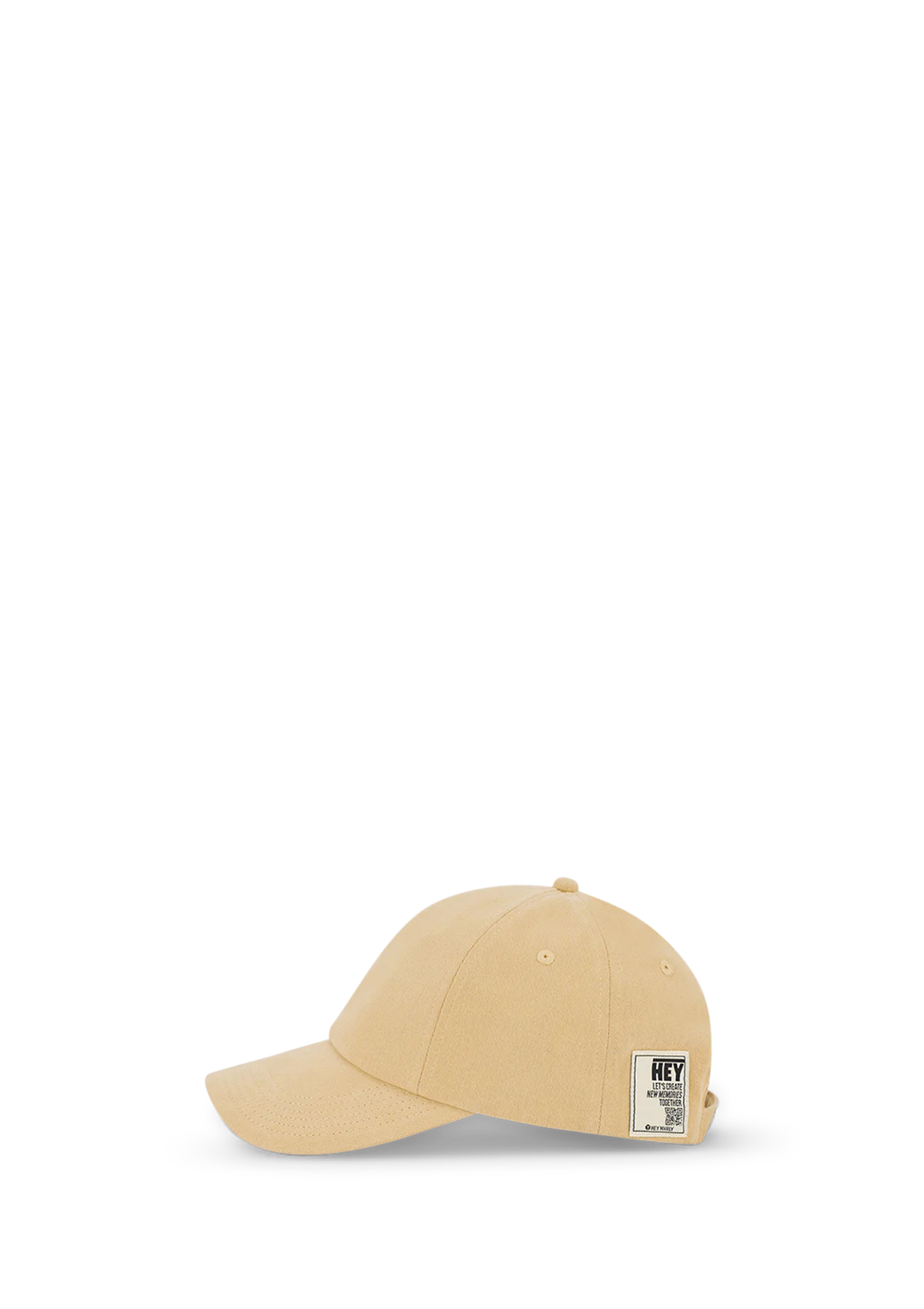 Produktabbildung auf neutralem Hintergrund des Produktes Signature Cap in der Farbe Sand