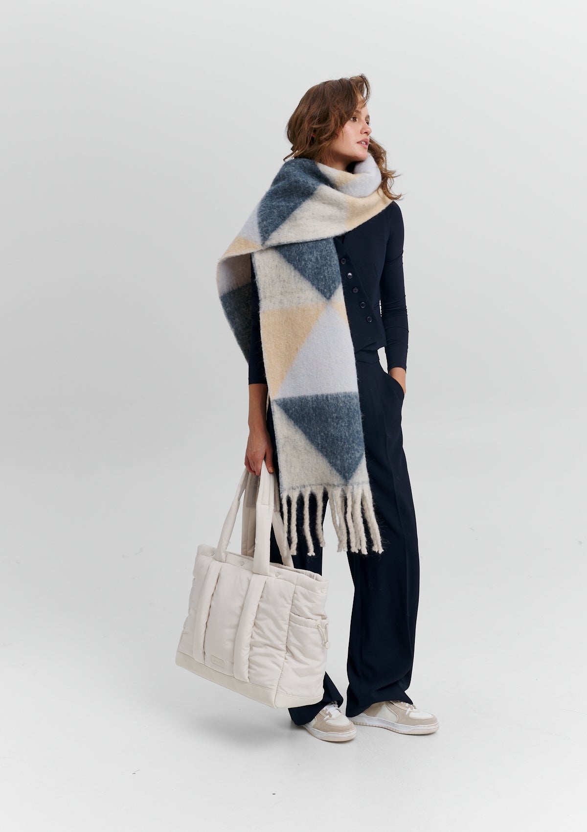 Cozy Scarf - Blue
